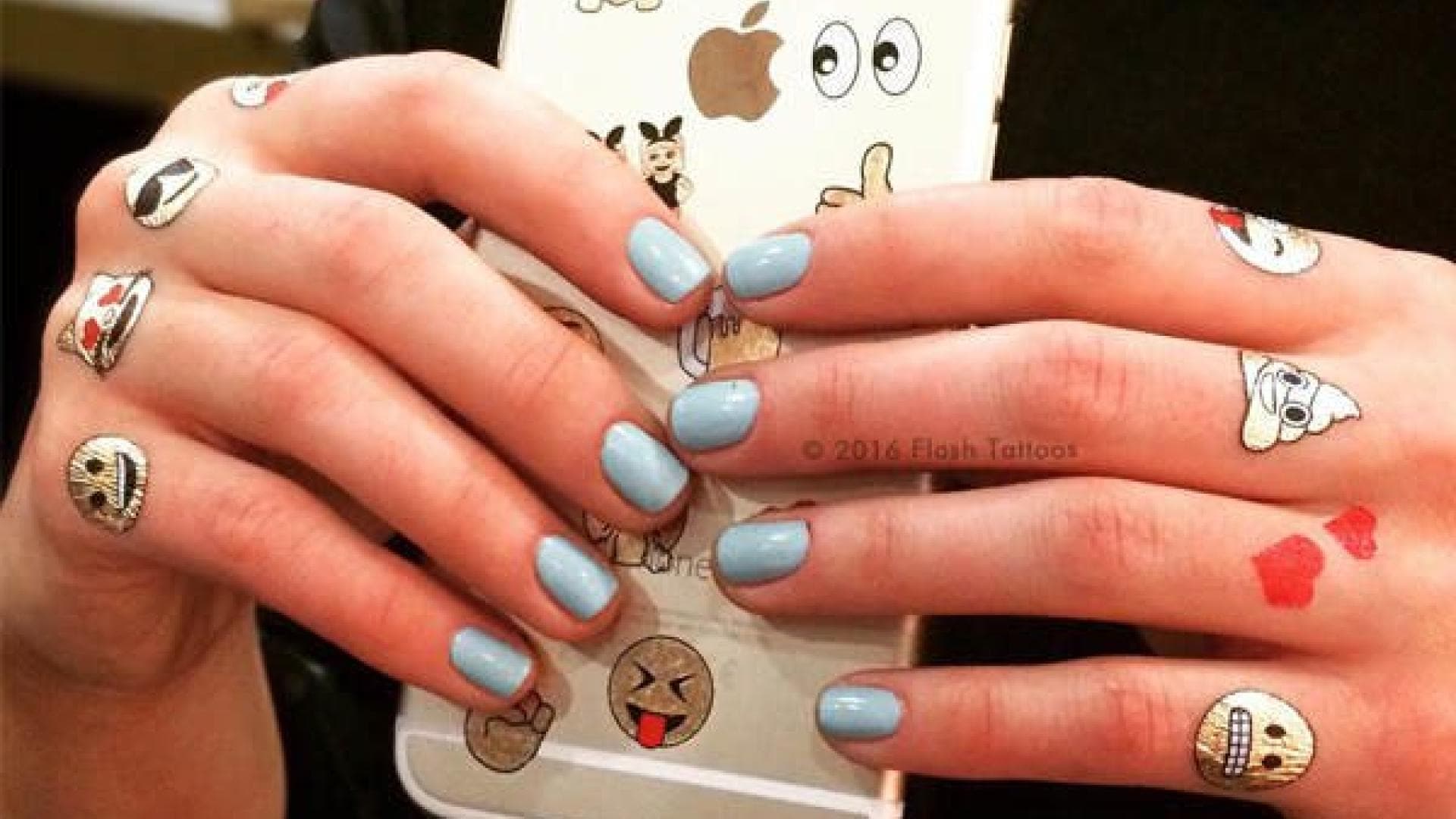 Emoji Flash Tattoos
