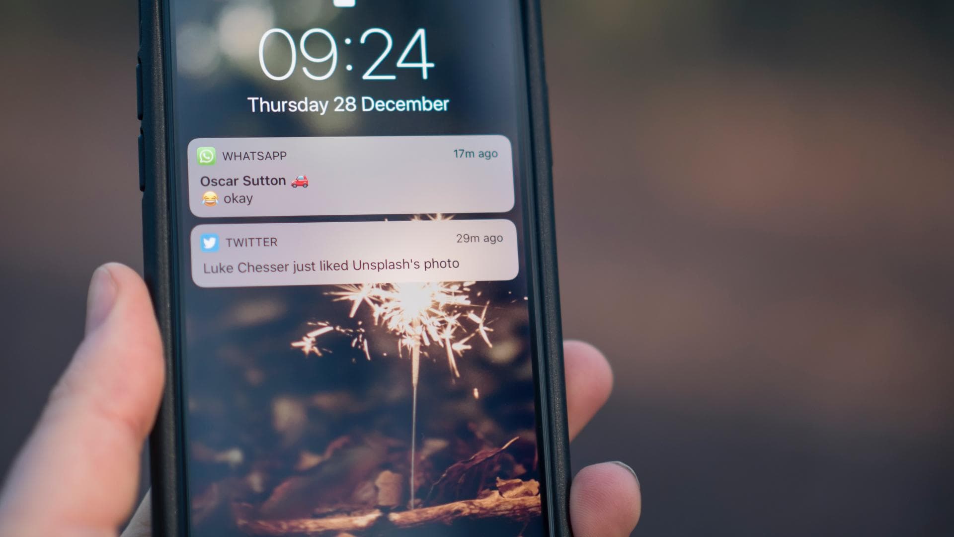 iphone whatsapp nachricht silvester