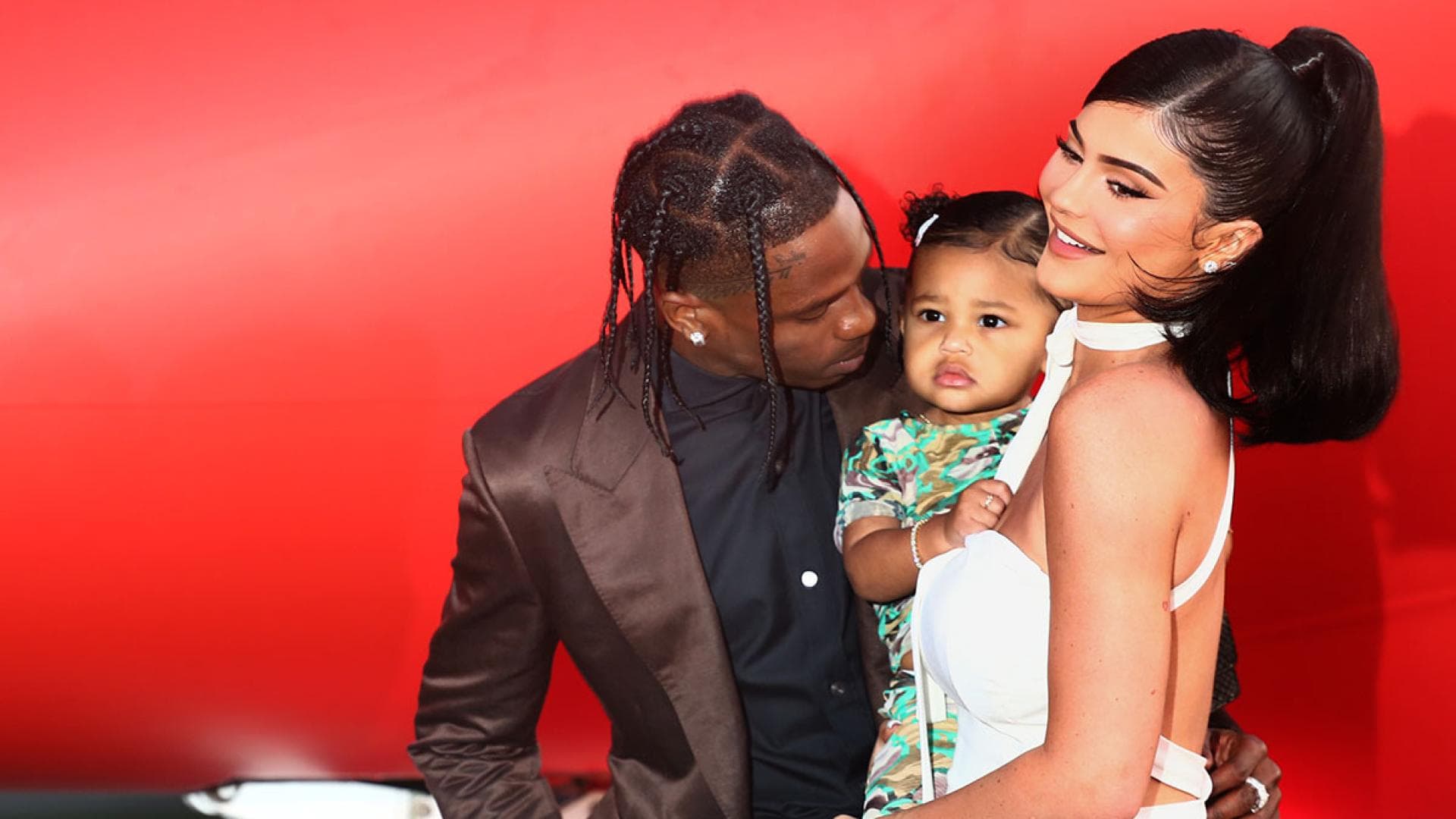 Travis Scott, Stormi und Kylie Jenner
