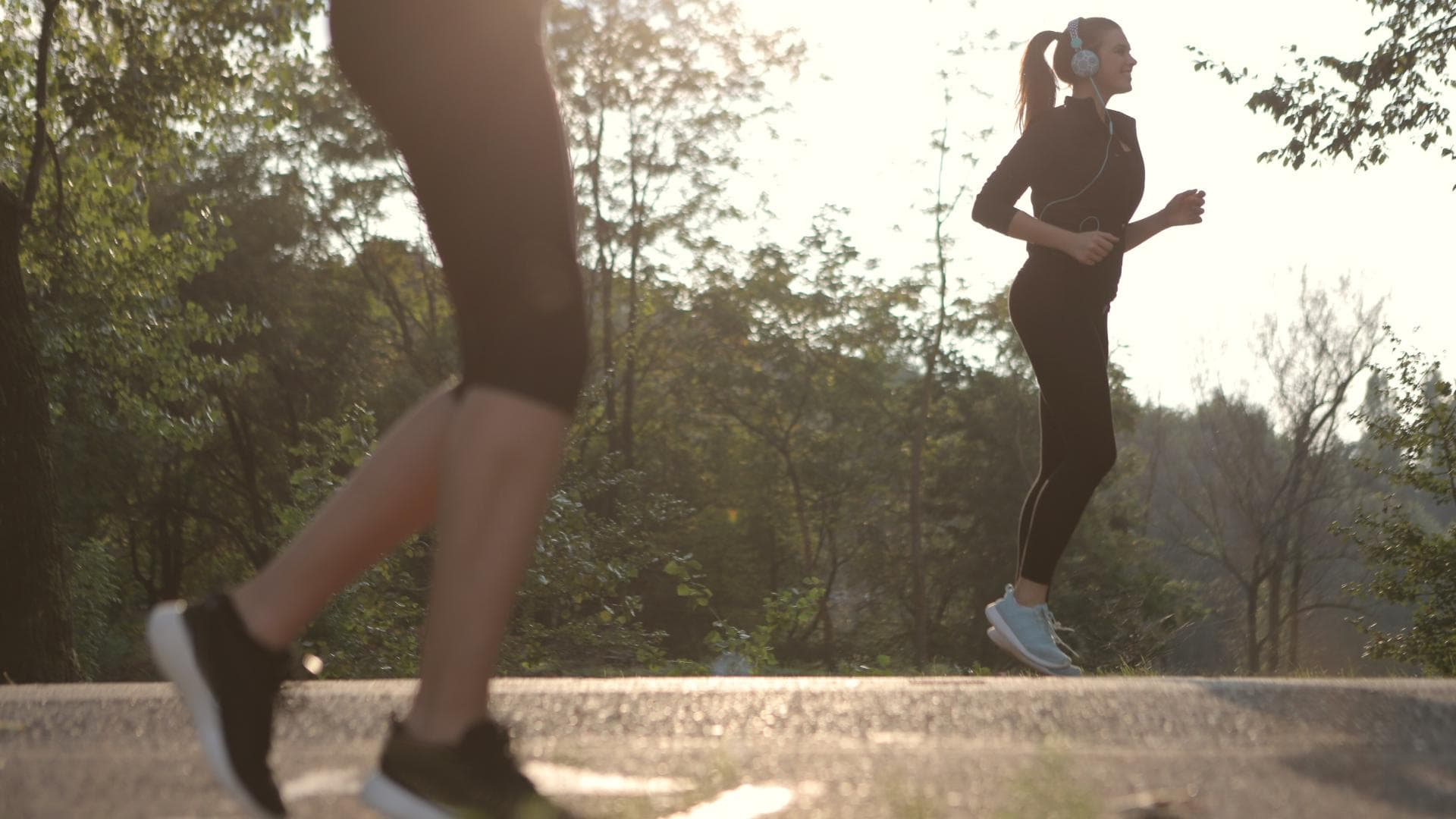 Frauen beim Joggen