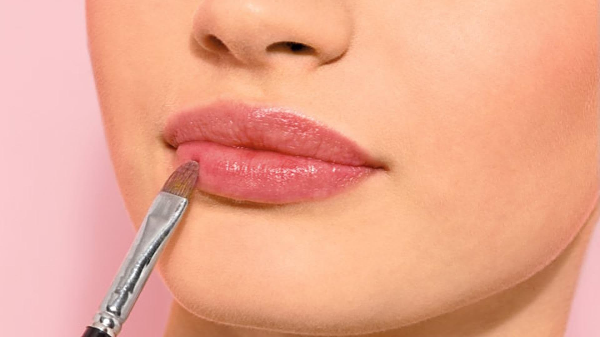 Lippenstift in Altrosa