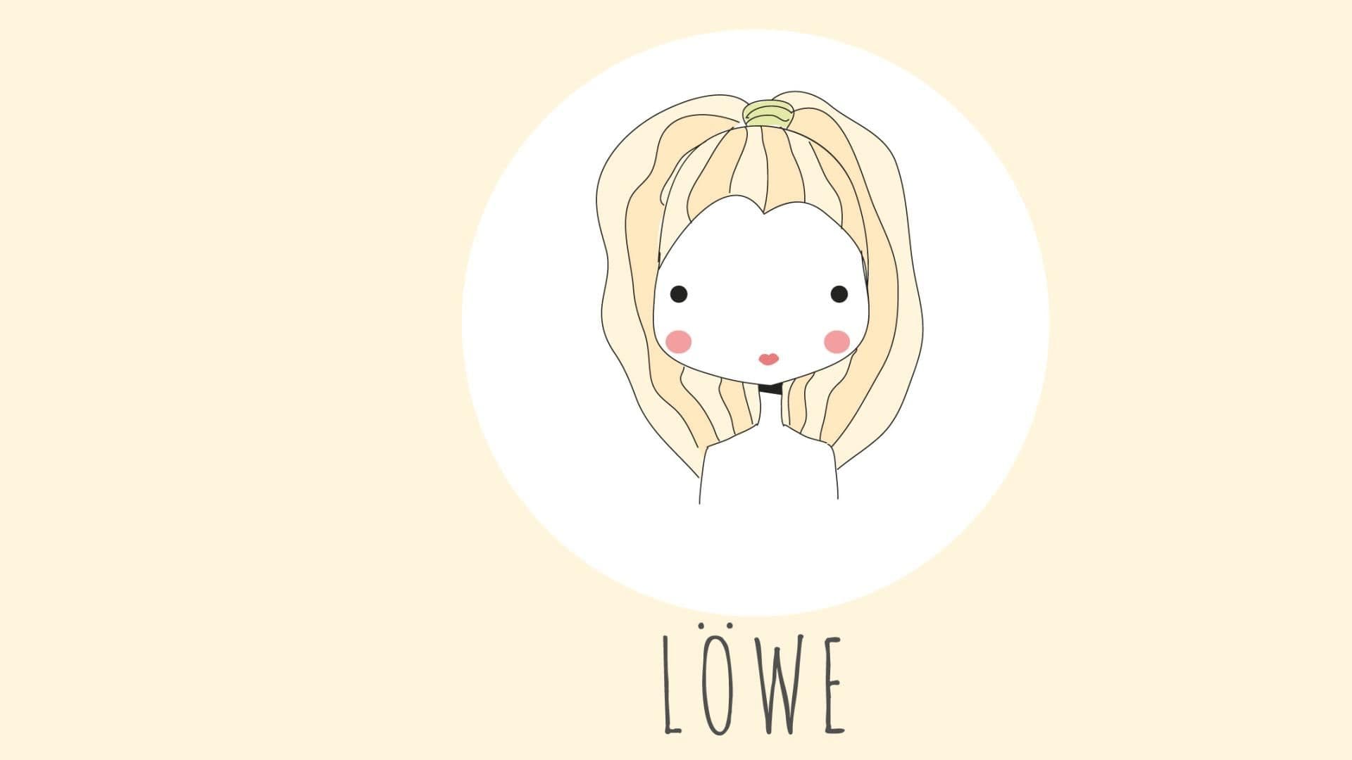Sternzeichen Löwe Quer