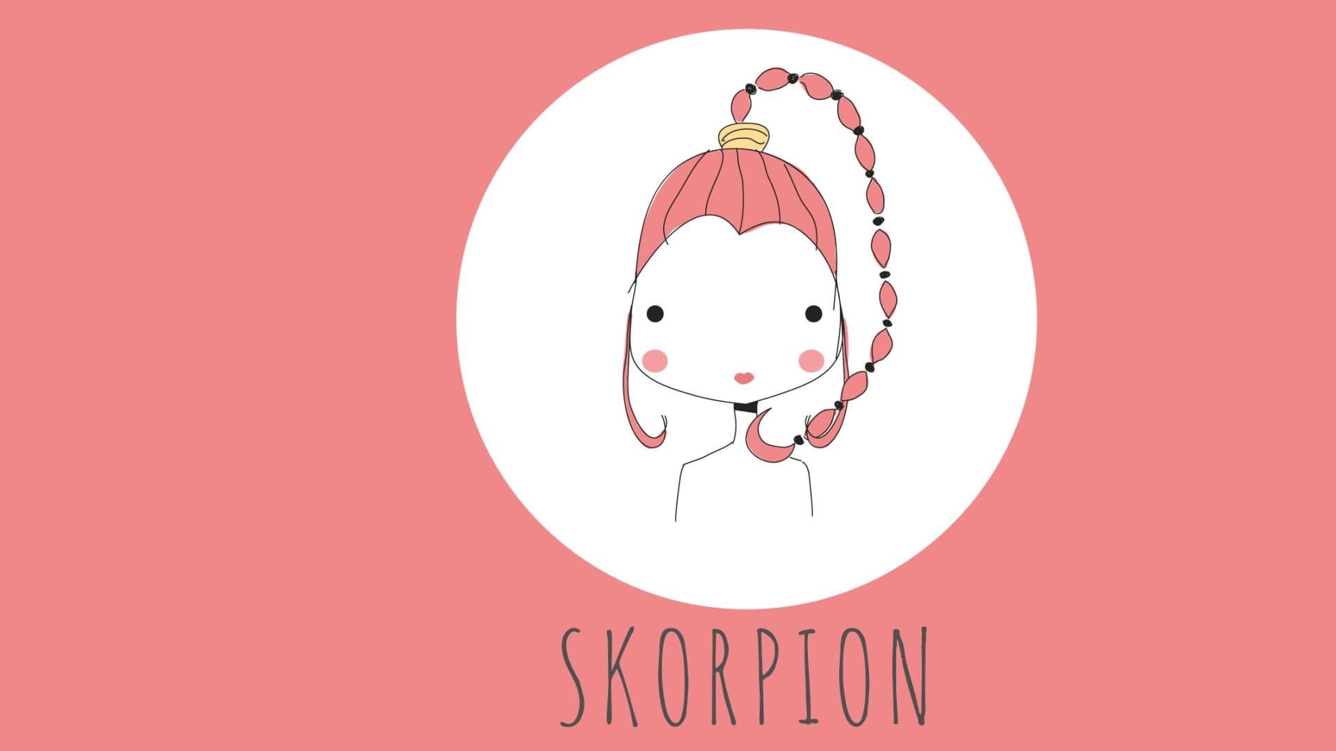 Sternzeichen Skorpion Quer