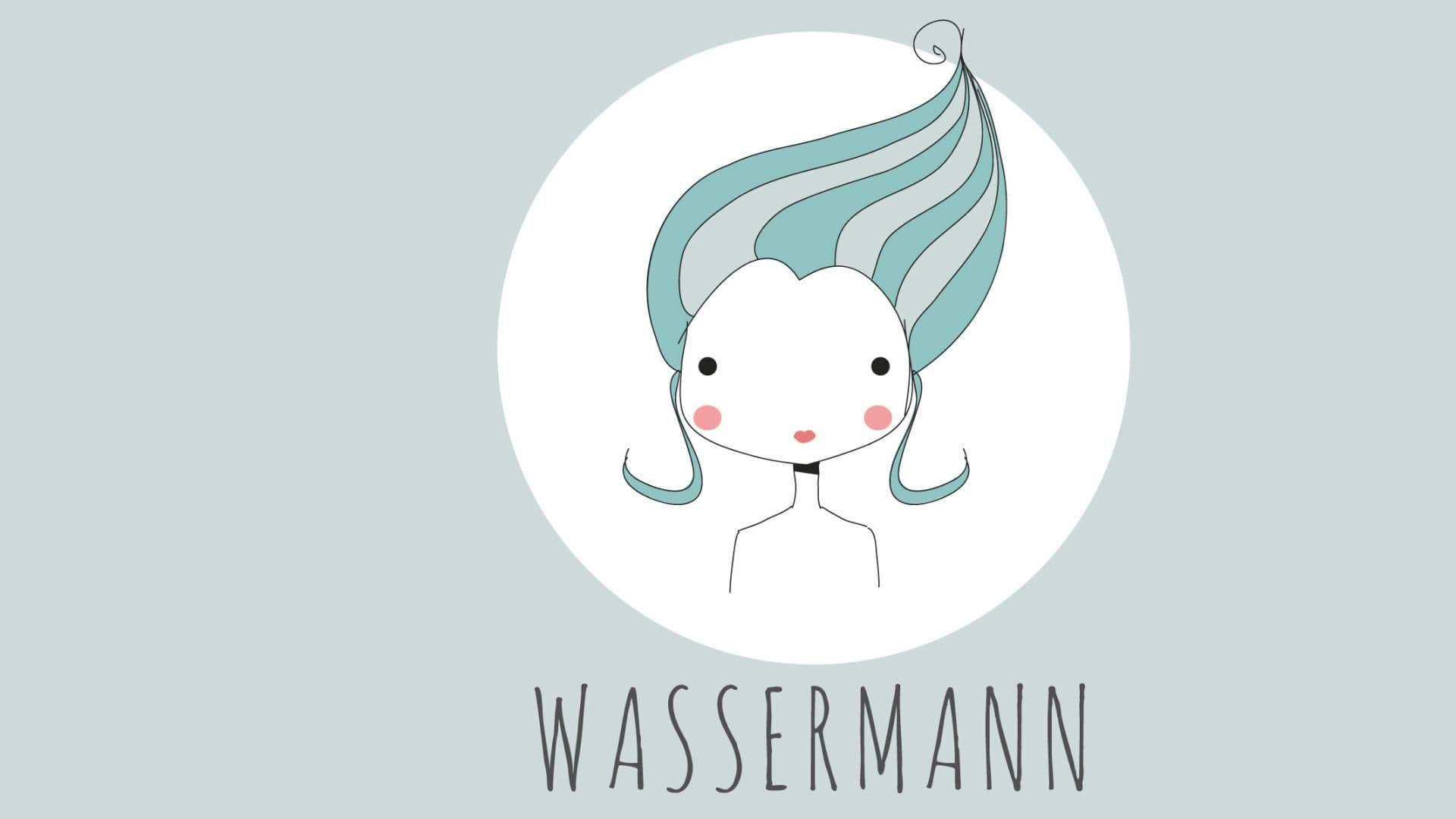 Sternzeichen Wassermann Quer