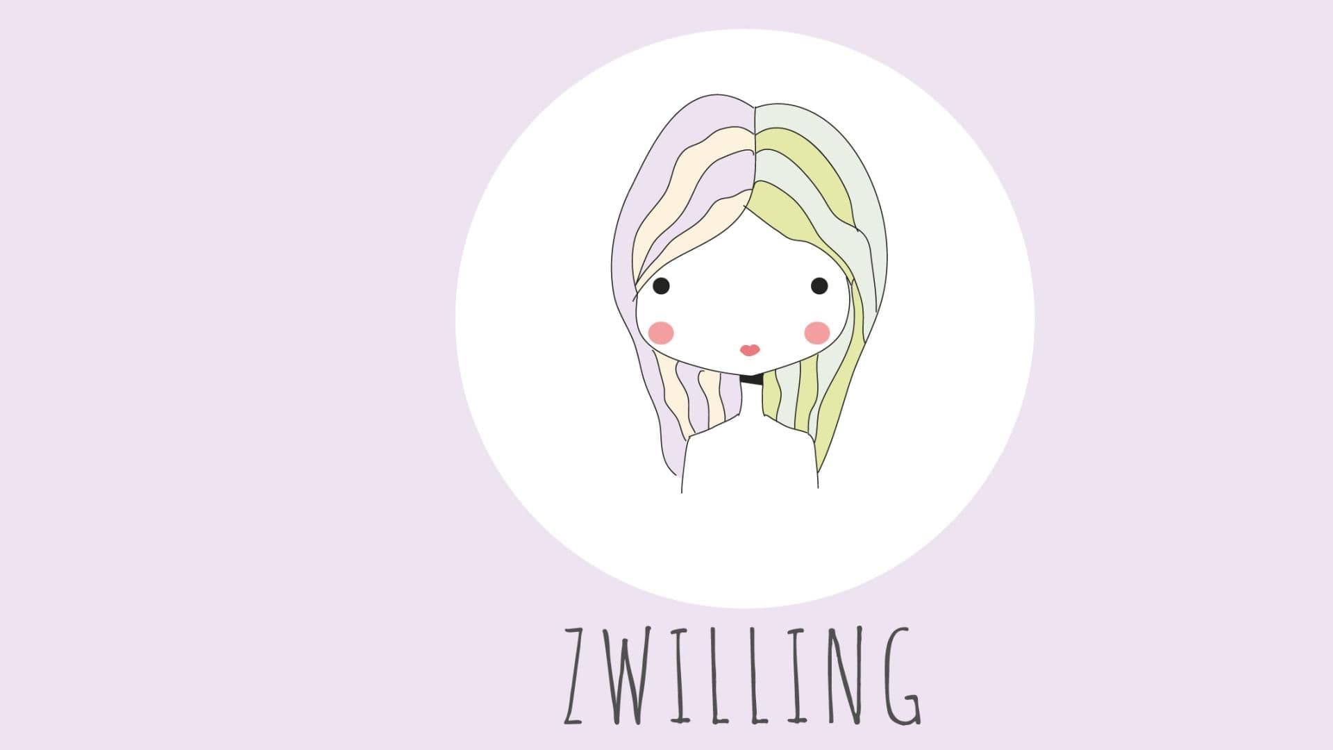 Sternzeichen Zwilling Quer