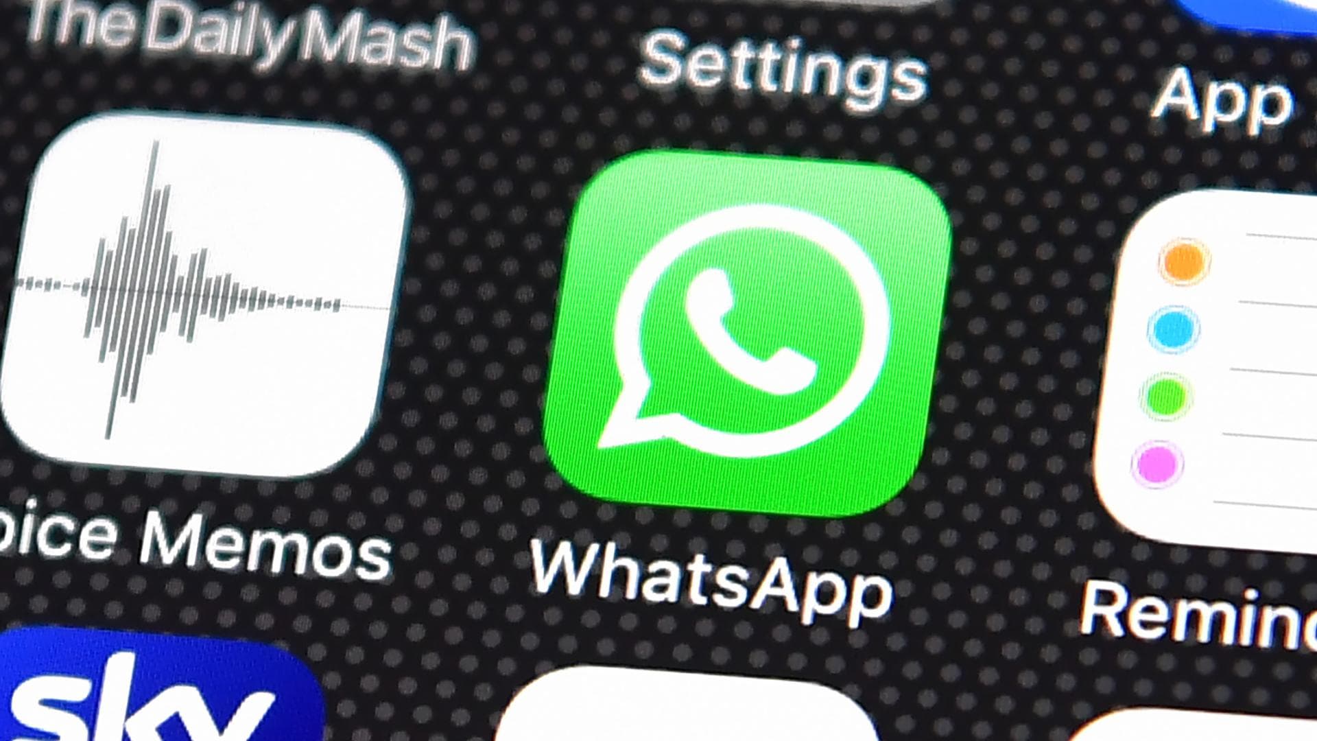 WhatsApp blaue Haken quer