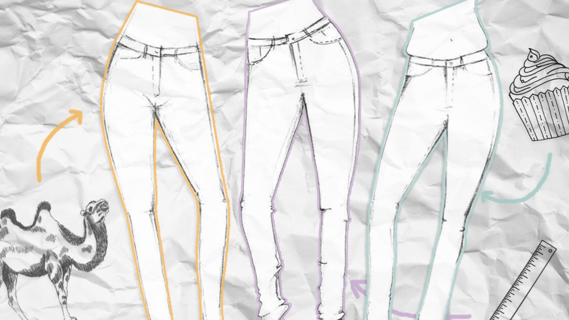 Jeans Probleme quer