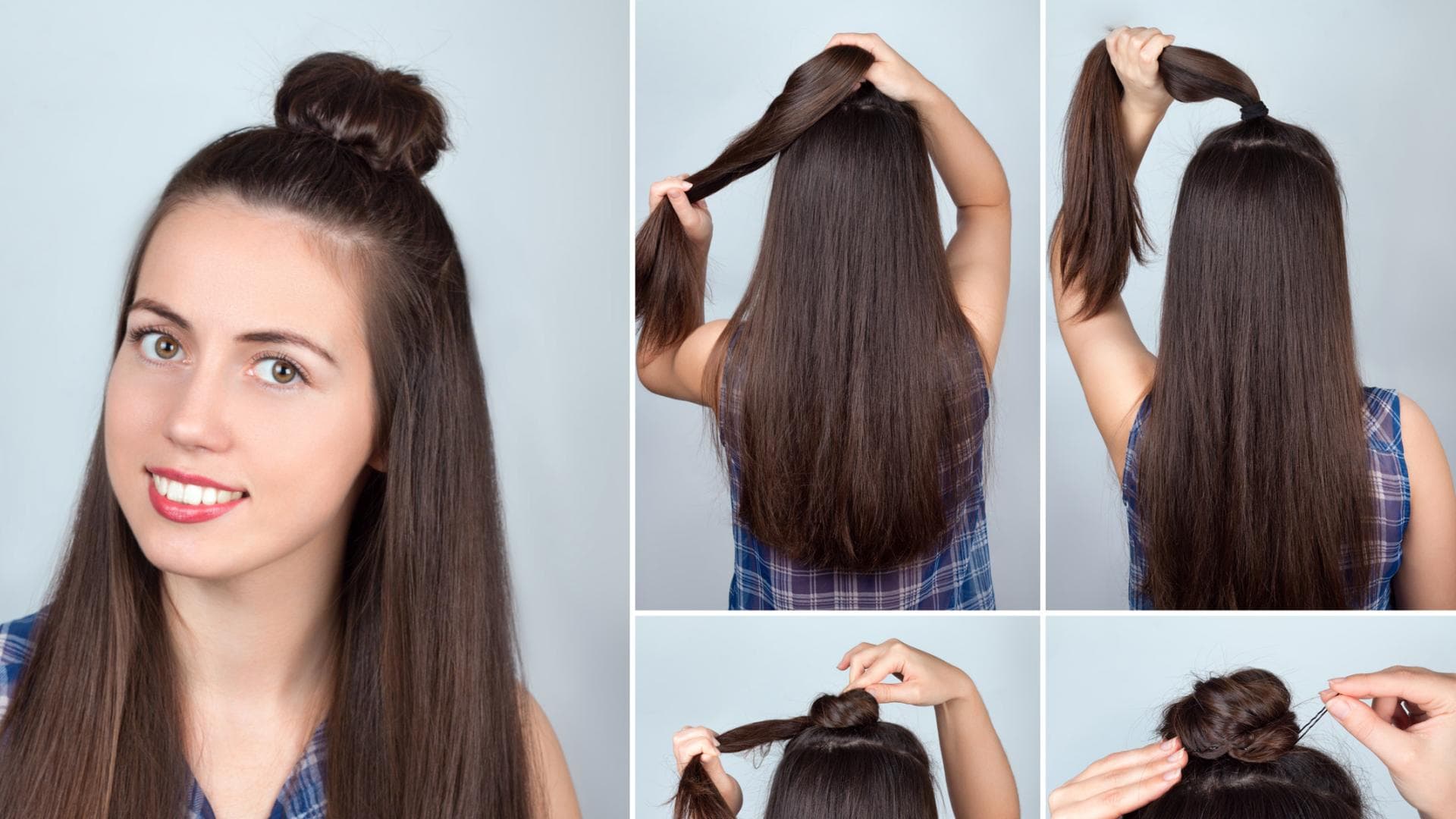 Half Bun: So gelingt die coole Frisur Quer