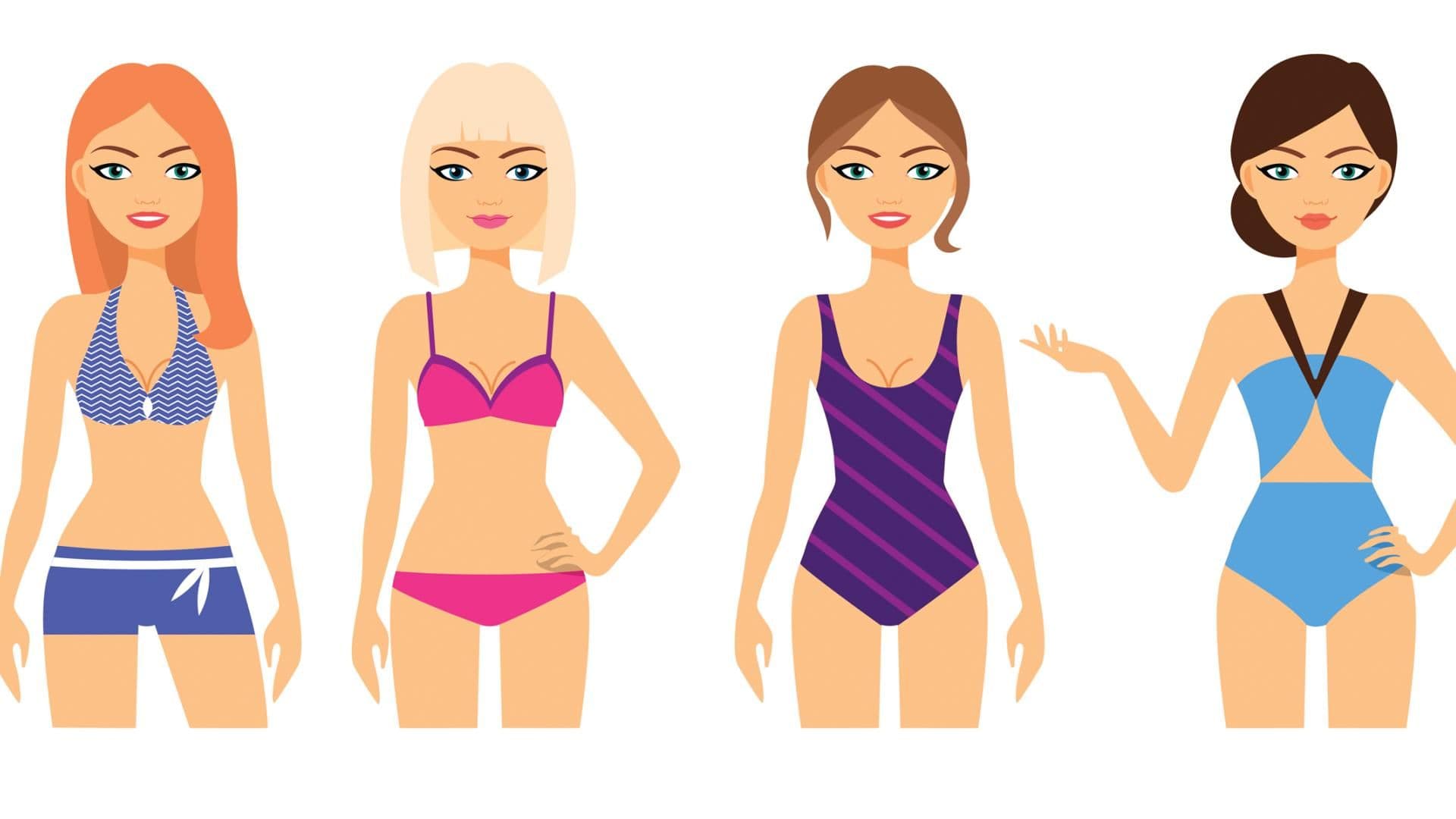 Die schönsten Bikinis quer 