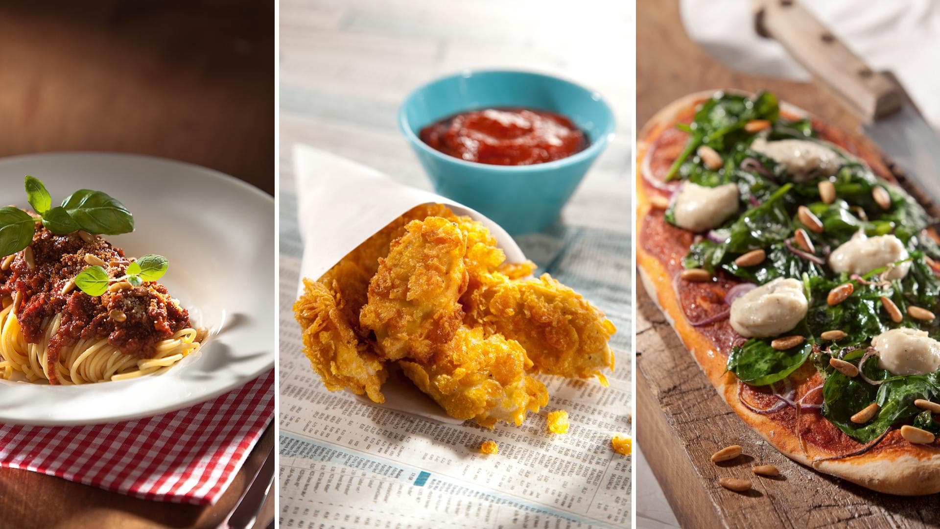Veganes Fast Food quer