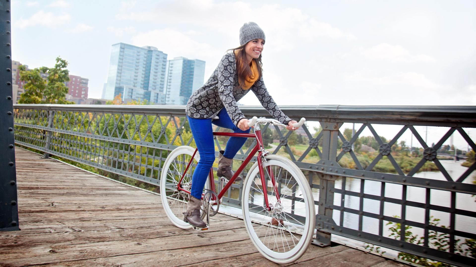 Fahrrad fahren: Abnehmen mit Sport und Spaß quer 