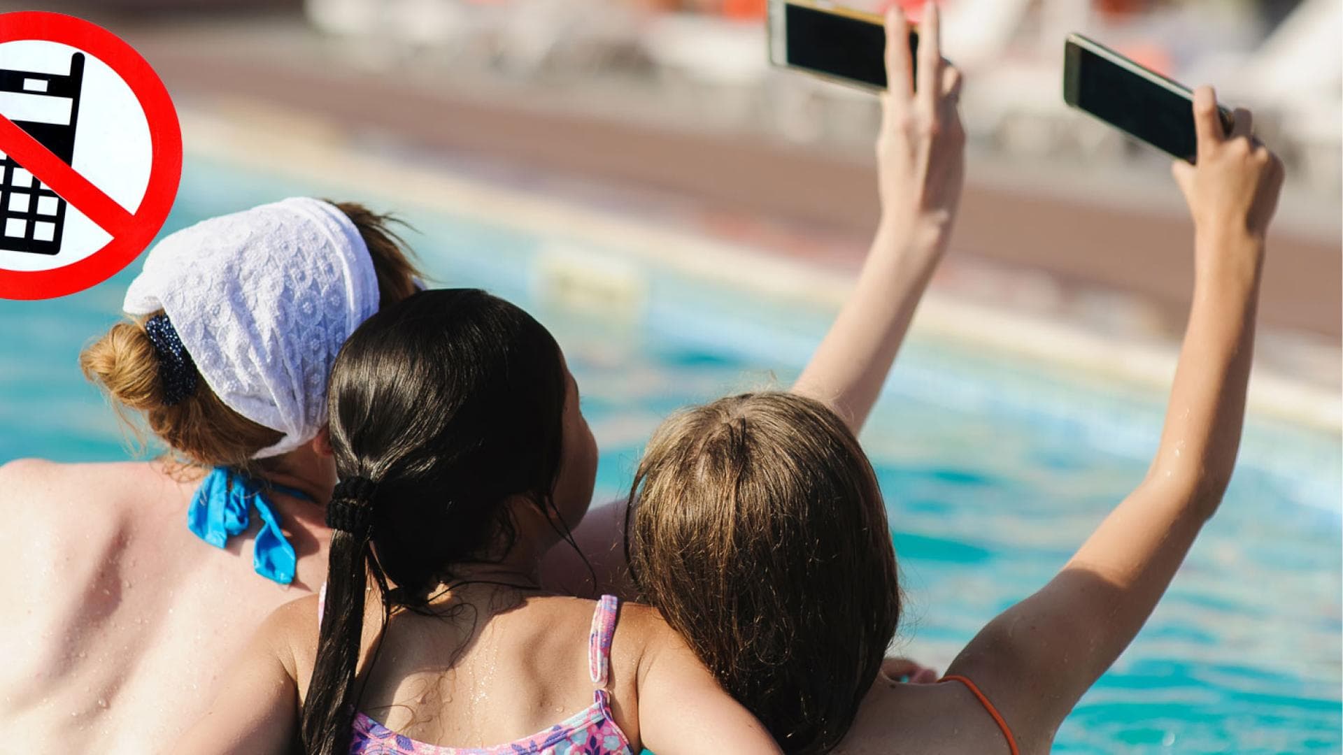 Handyverbot Freibad quer