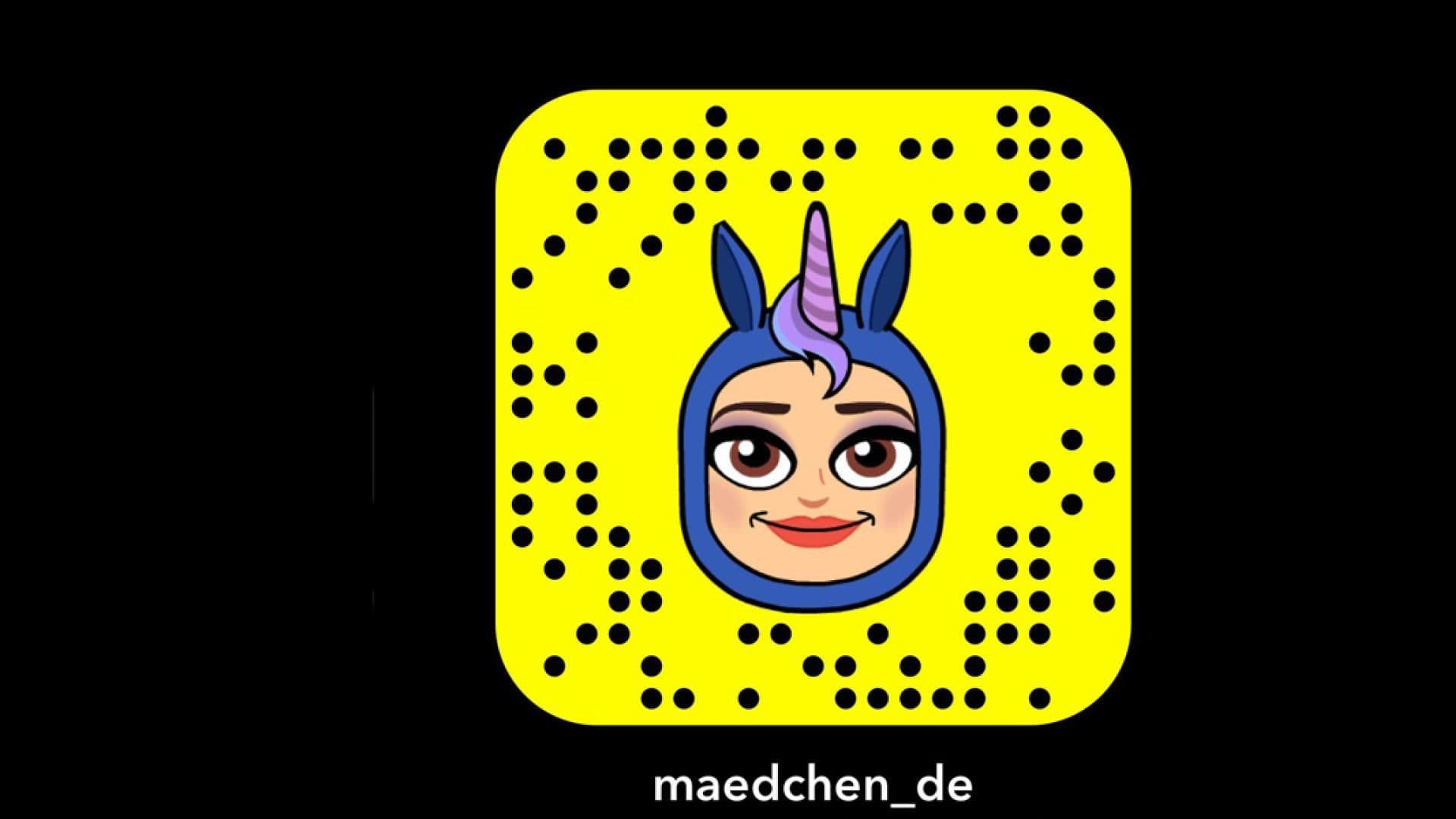 Mädchen Snapchat quer 