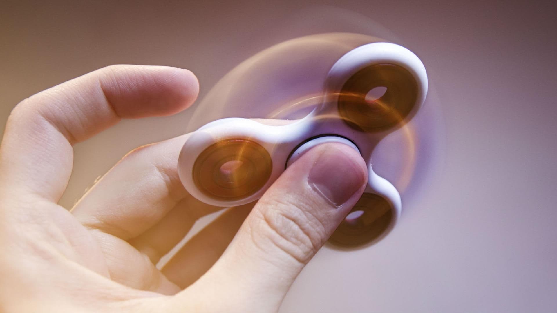 Fidget Spinner schminken quer
