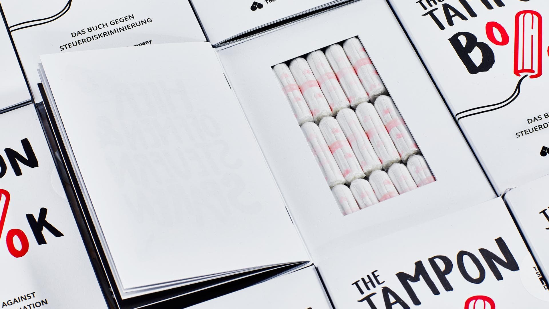 The Tampon Books Inside