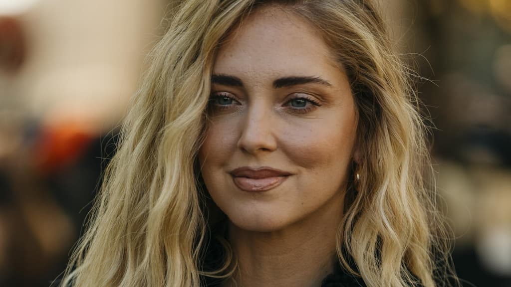 Chiara Ferragni blonde Haare