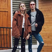 teddyfelljacke model instagram