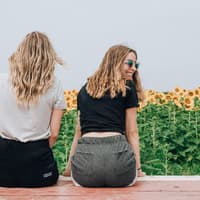 Mit diesen Tricks findest du eine BFF und bist nicht mehr allein! BFF Sonnenblumen freundinnen