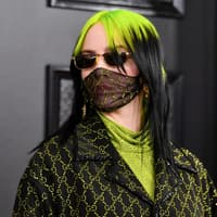 Billie Eilish auf dem roten Teppich