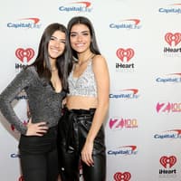 Charli D'Amelio TikTok Star Charli D'Amelio von TikTok mit ihrer Schwester Dixon