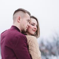 Test: Ist der der Richtige? Paar im Herbst