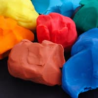 Bunte Knete Bunte Knete