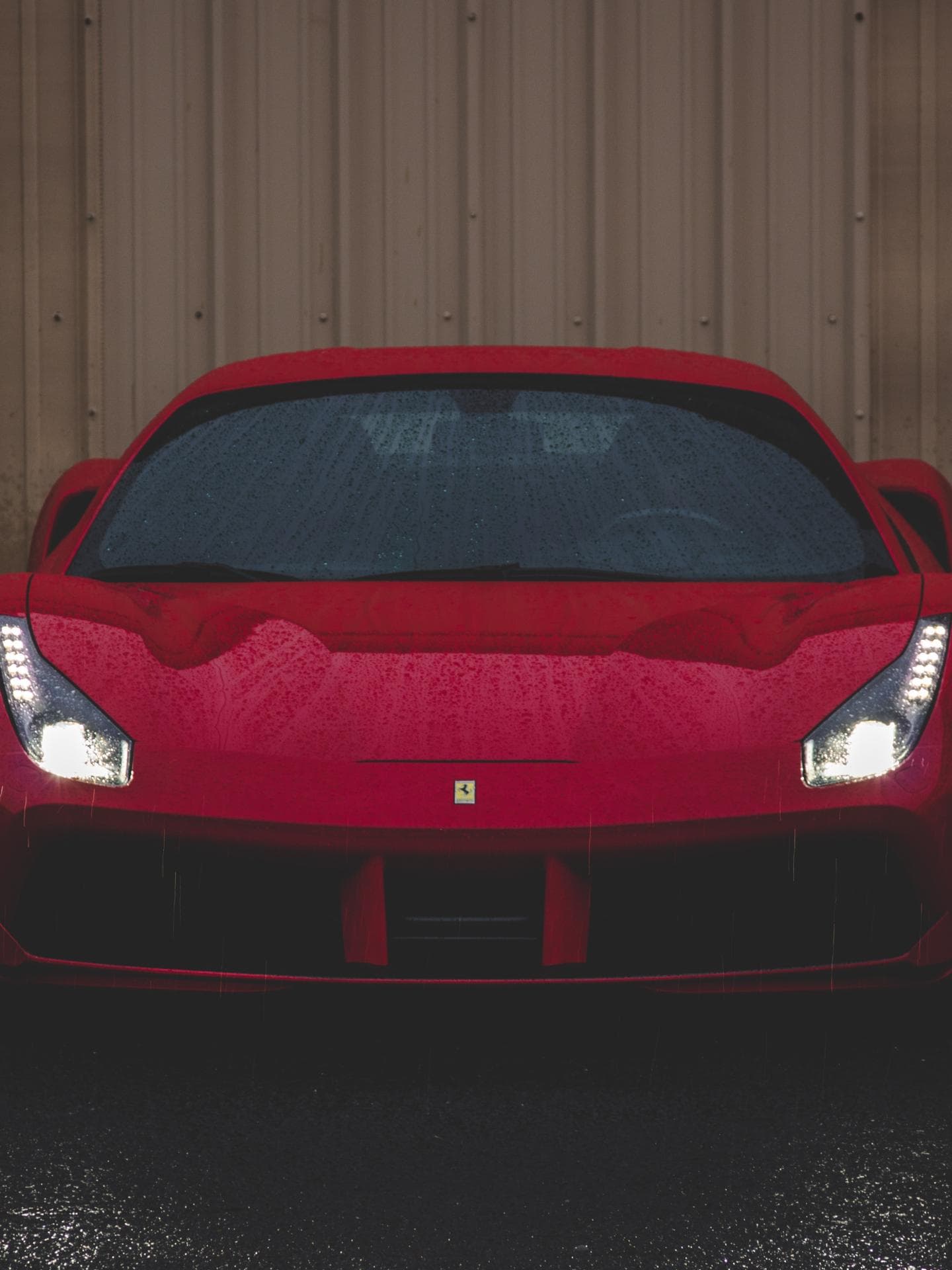 roter Ferrari