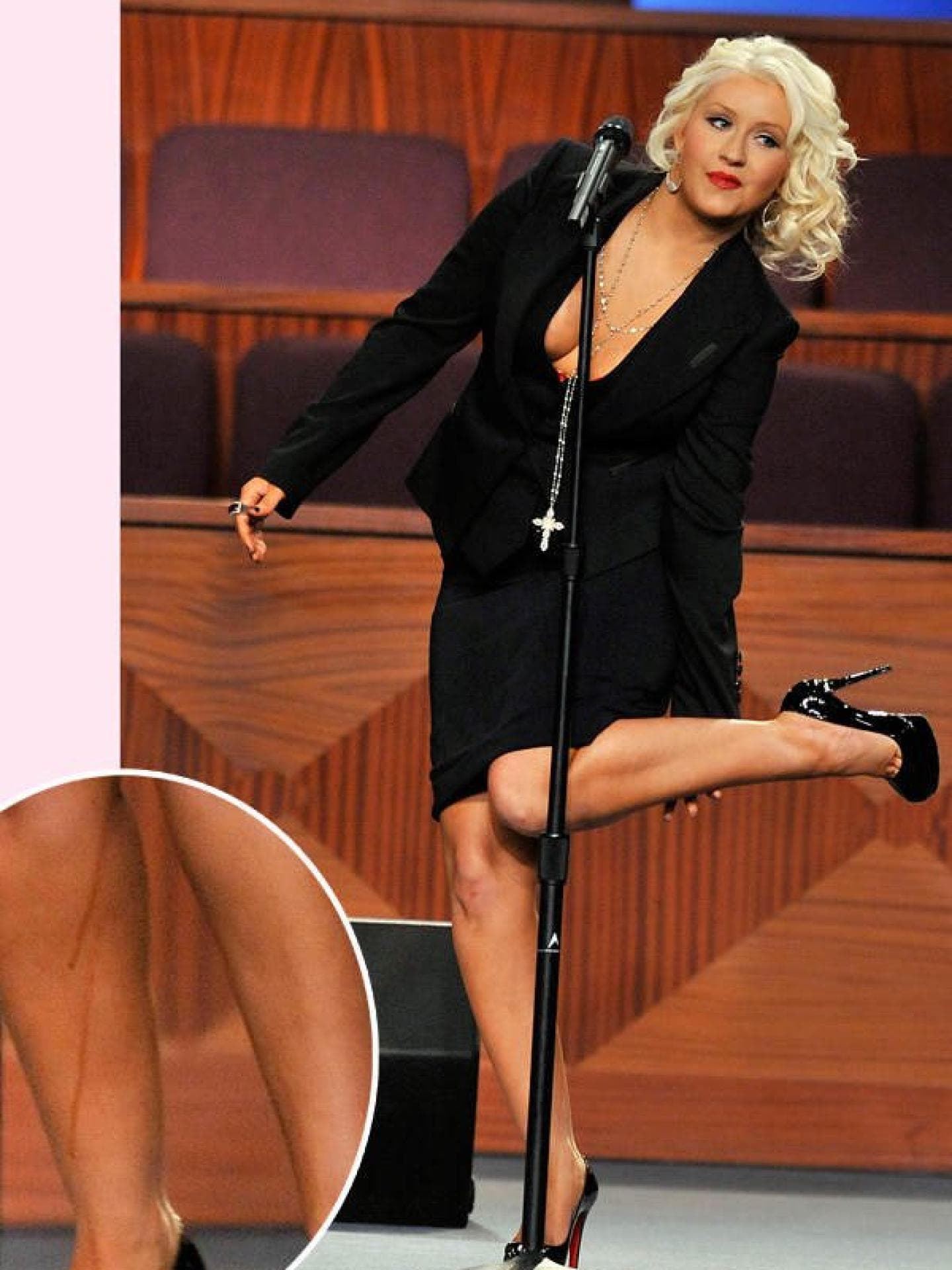 Christina Aguilera Selbstbräuner-Panne