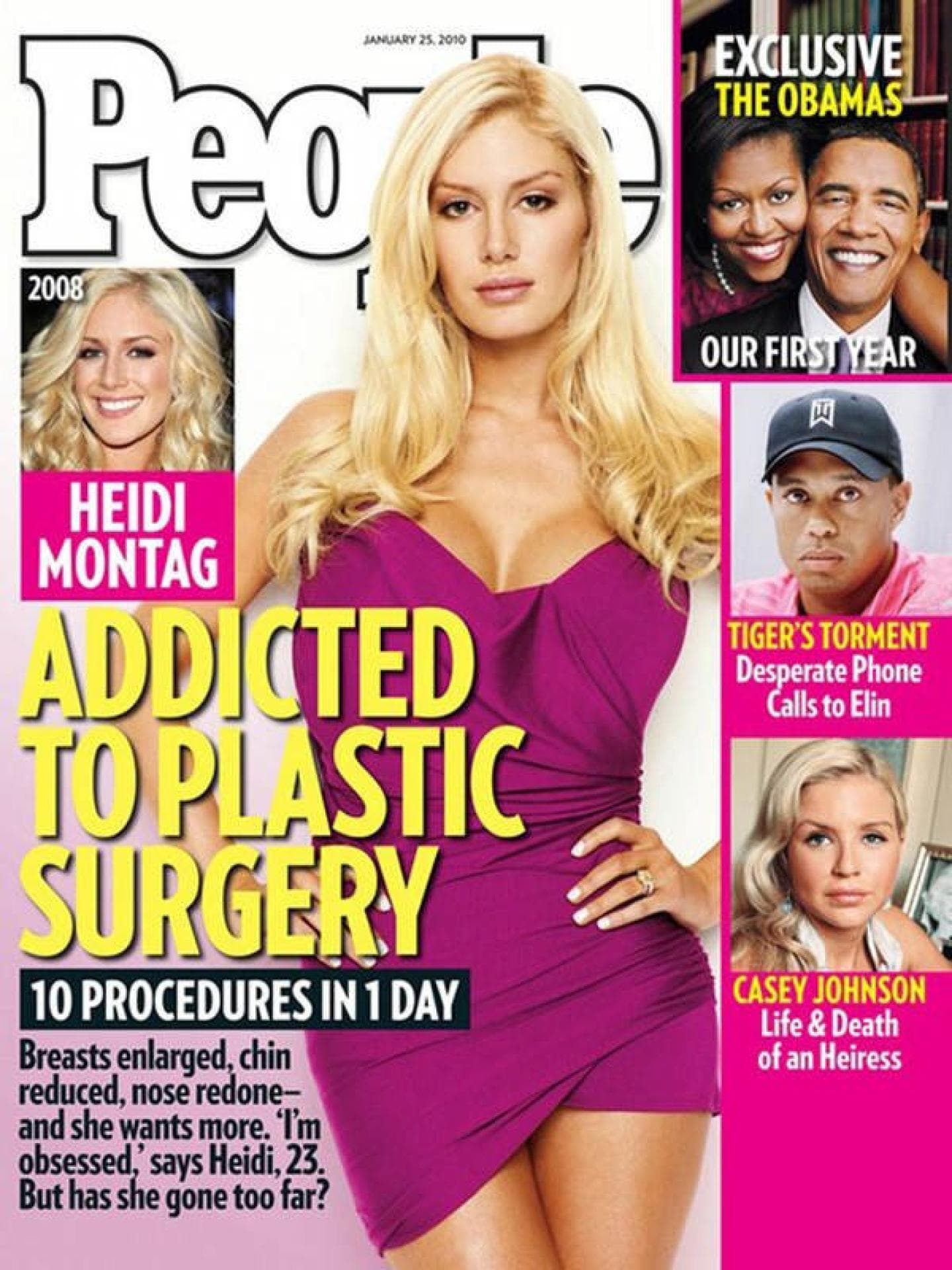 Heidi Montag auf dem People-Magazin