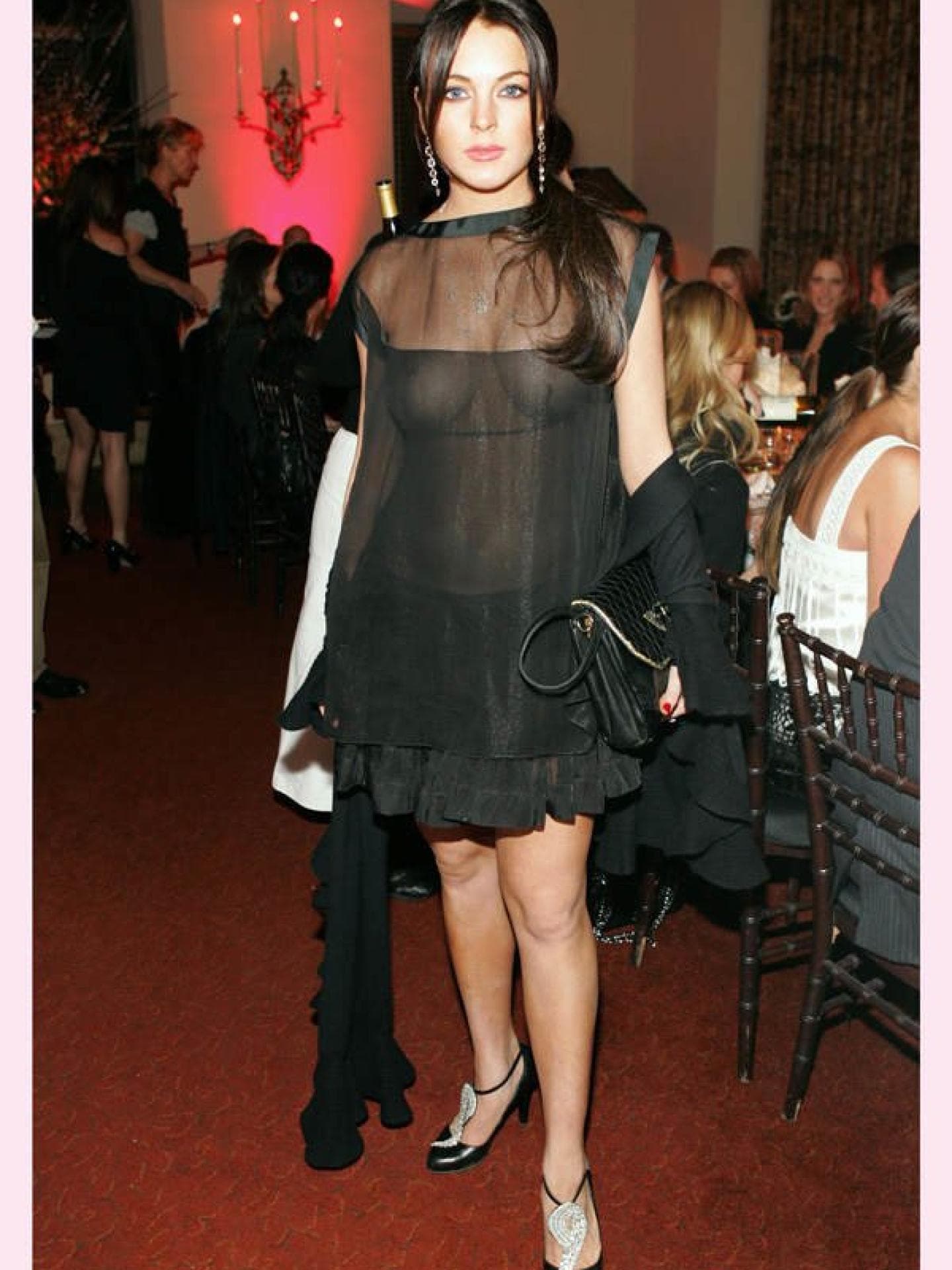 Lindsay Lohan: Nippelblitzer