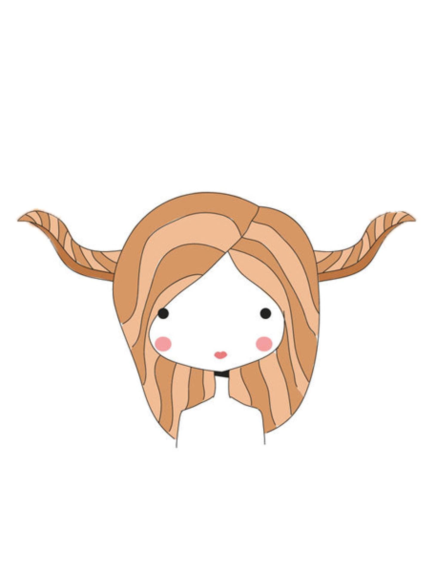 Illustration Sternzeichen Stier Illustration Sternzeichen Stier