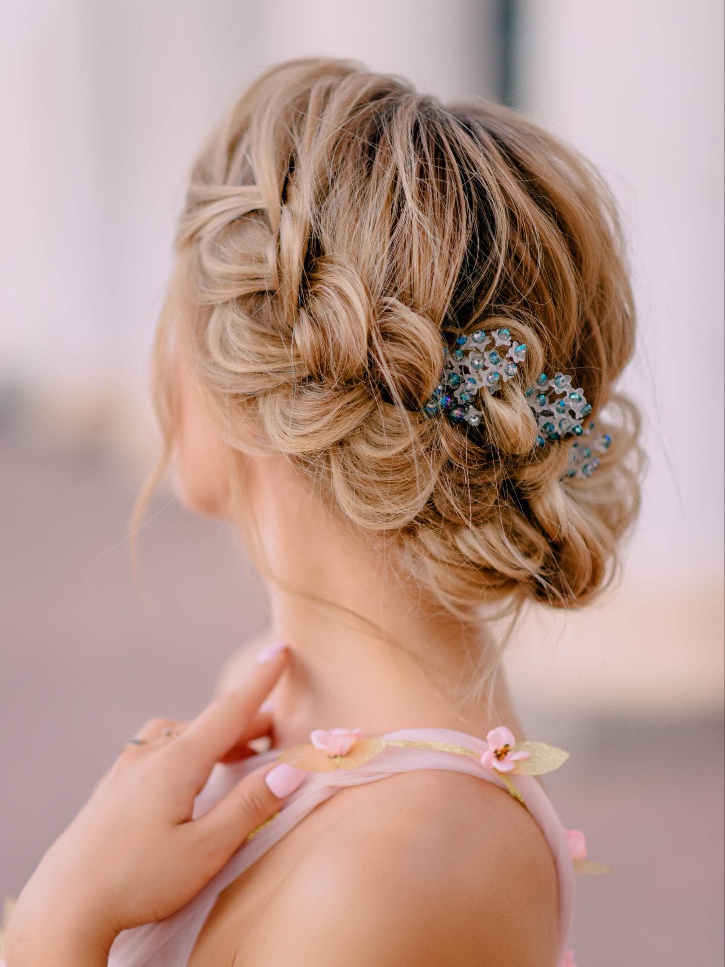 elegante Flechtfrisur elegante Flechtfrisur