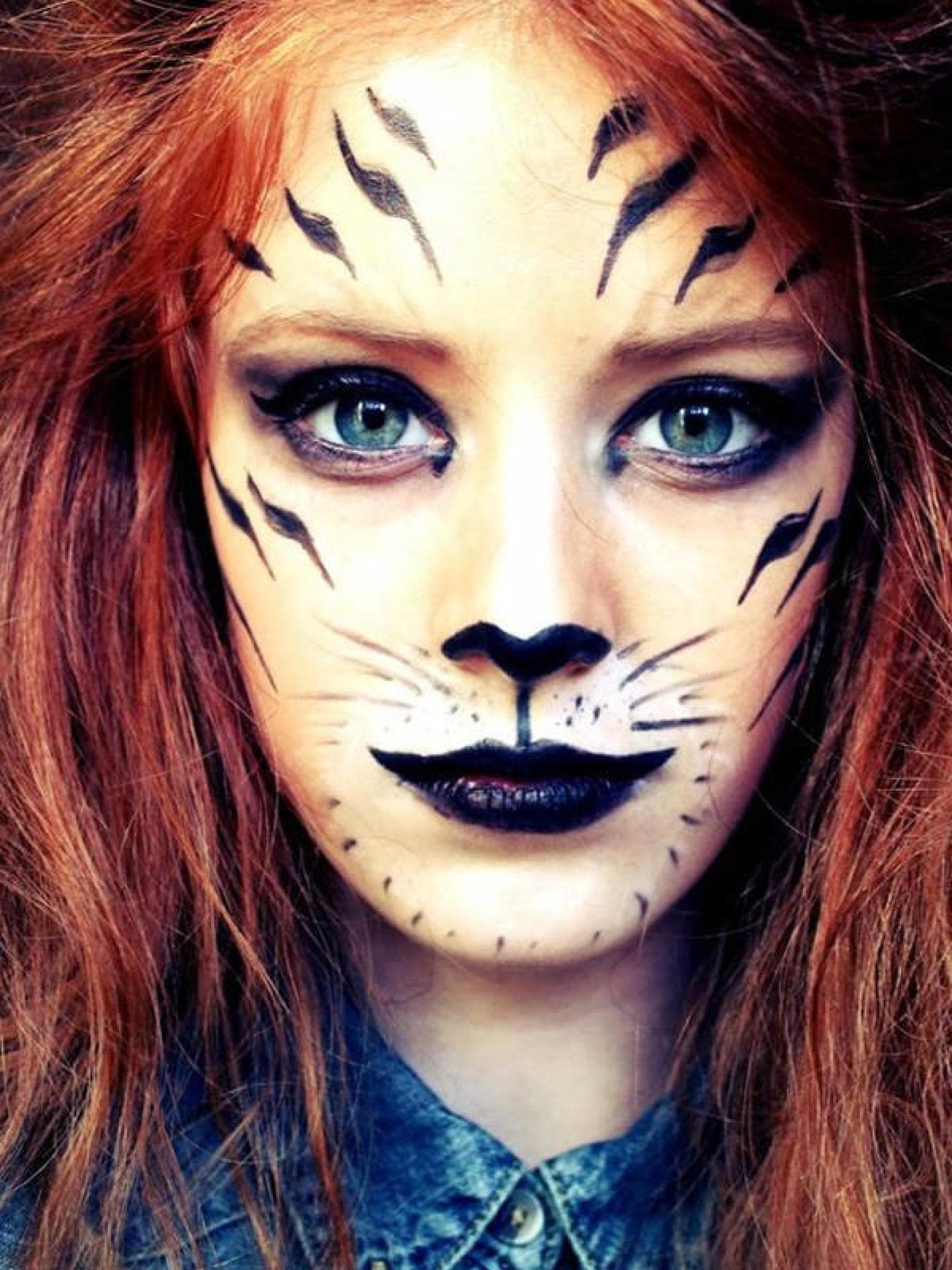 Tiger-Make-up