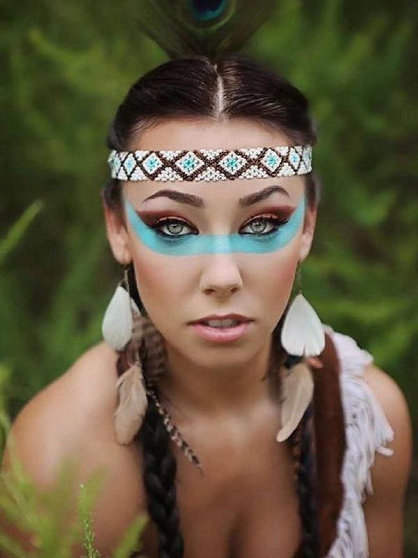 Indianer schminken