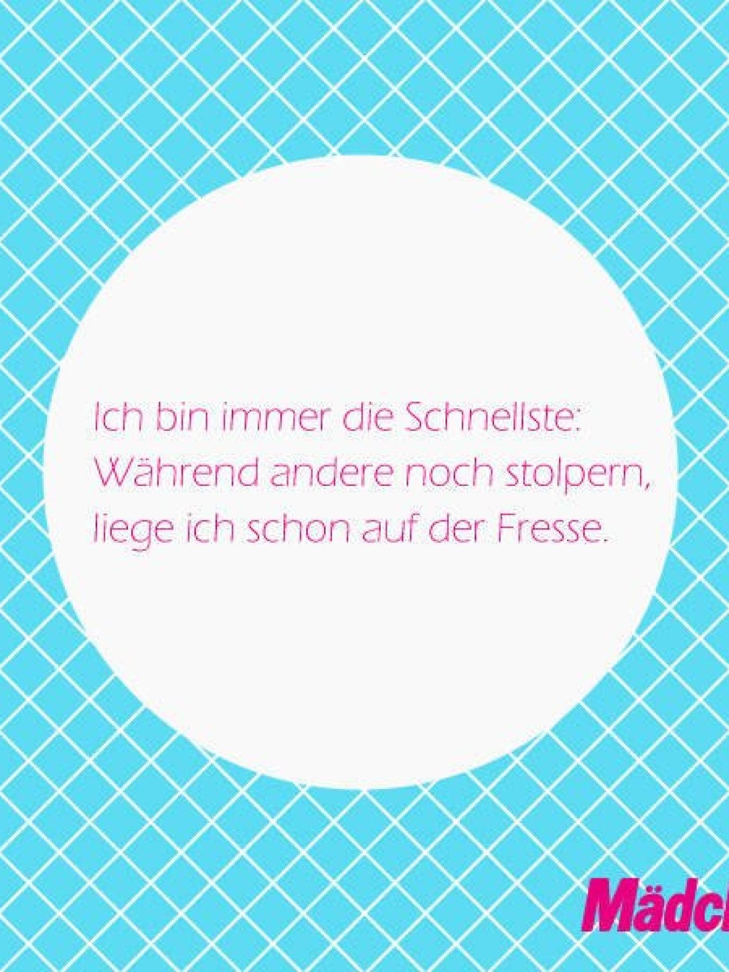 Achtung, tollpatschig!
