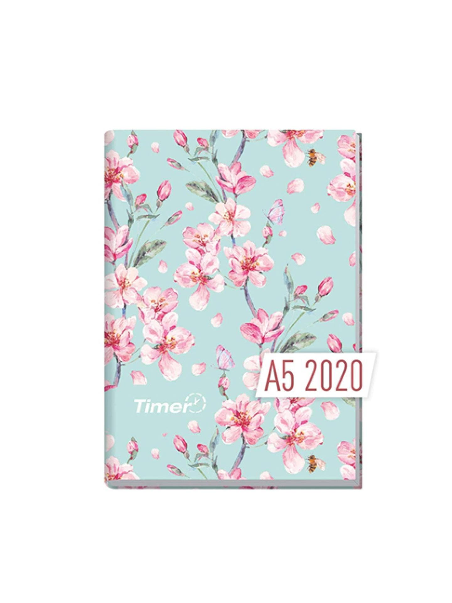 terminplaner 2020 florales muster kirschblüten