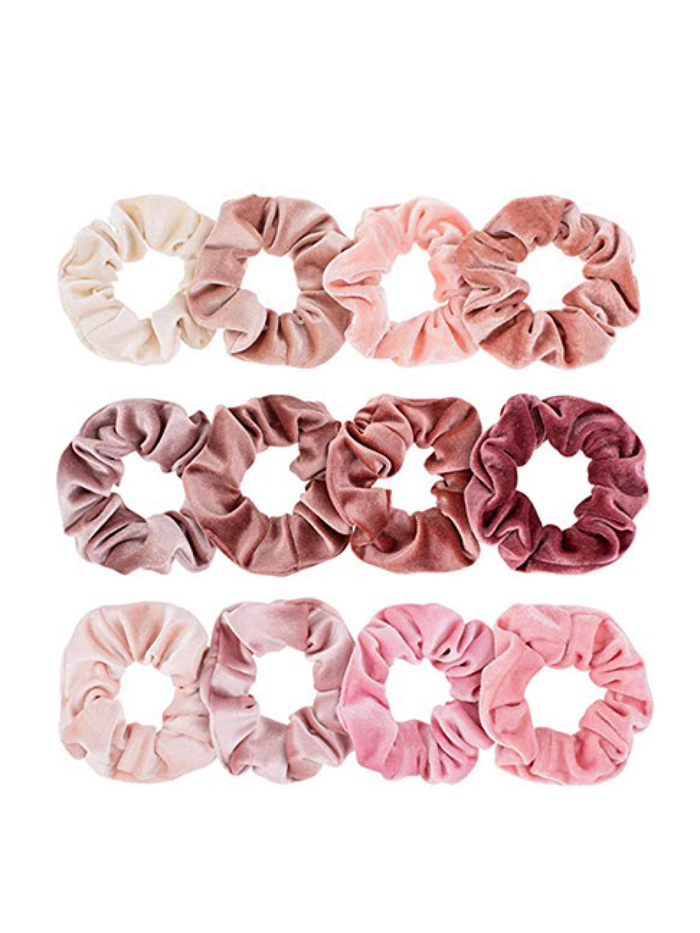 scrunchies rosa rose nude