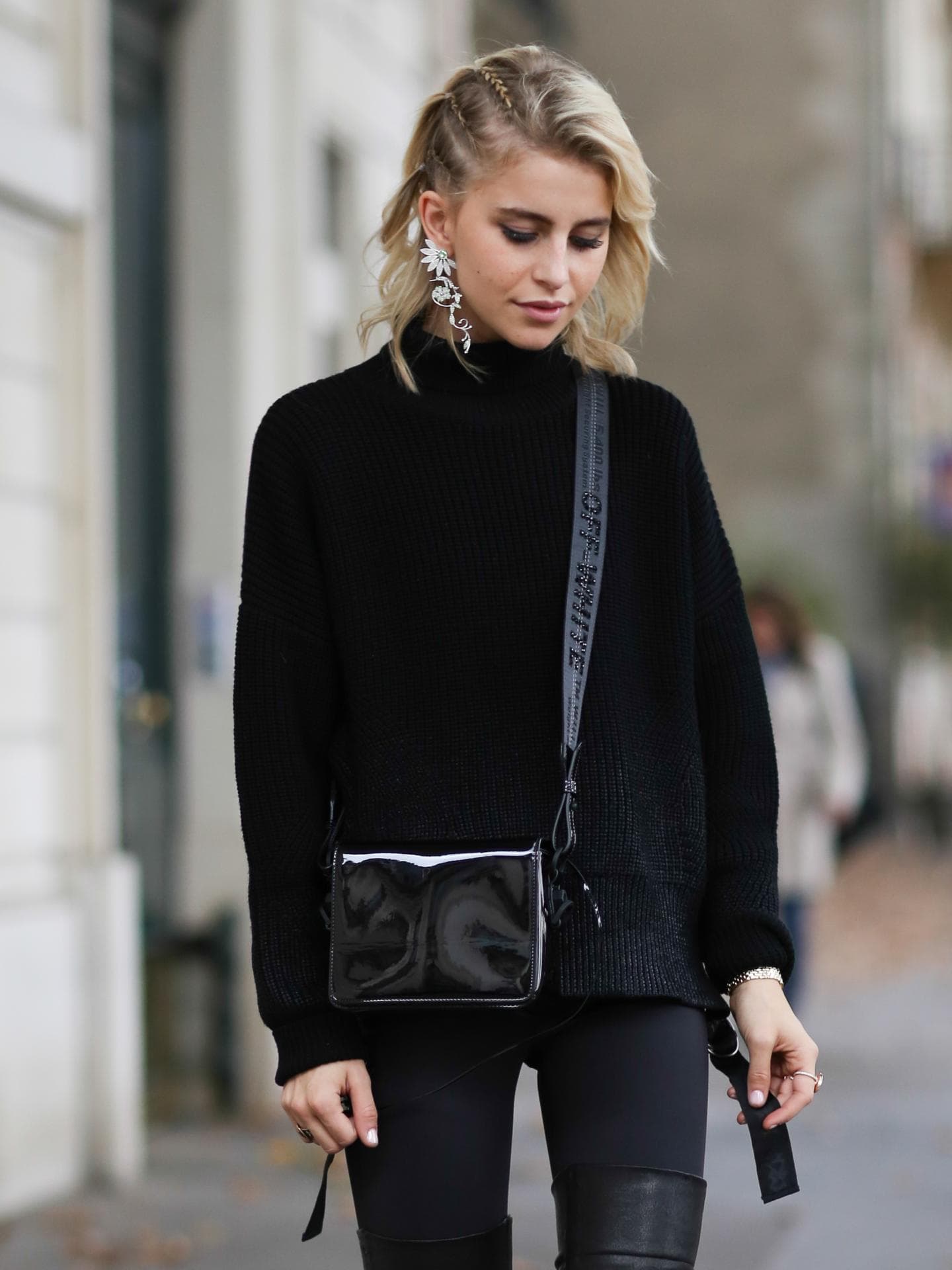 caro daur flechtfrisur kurze haare 