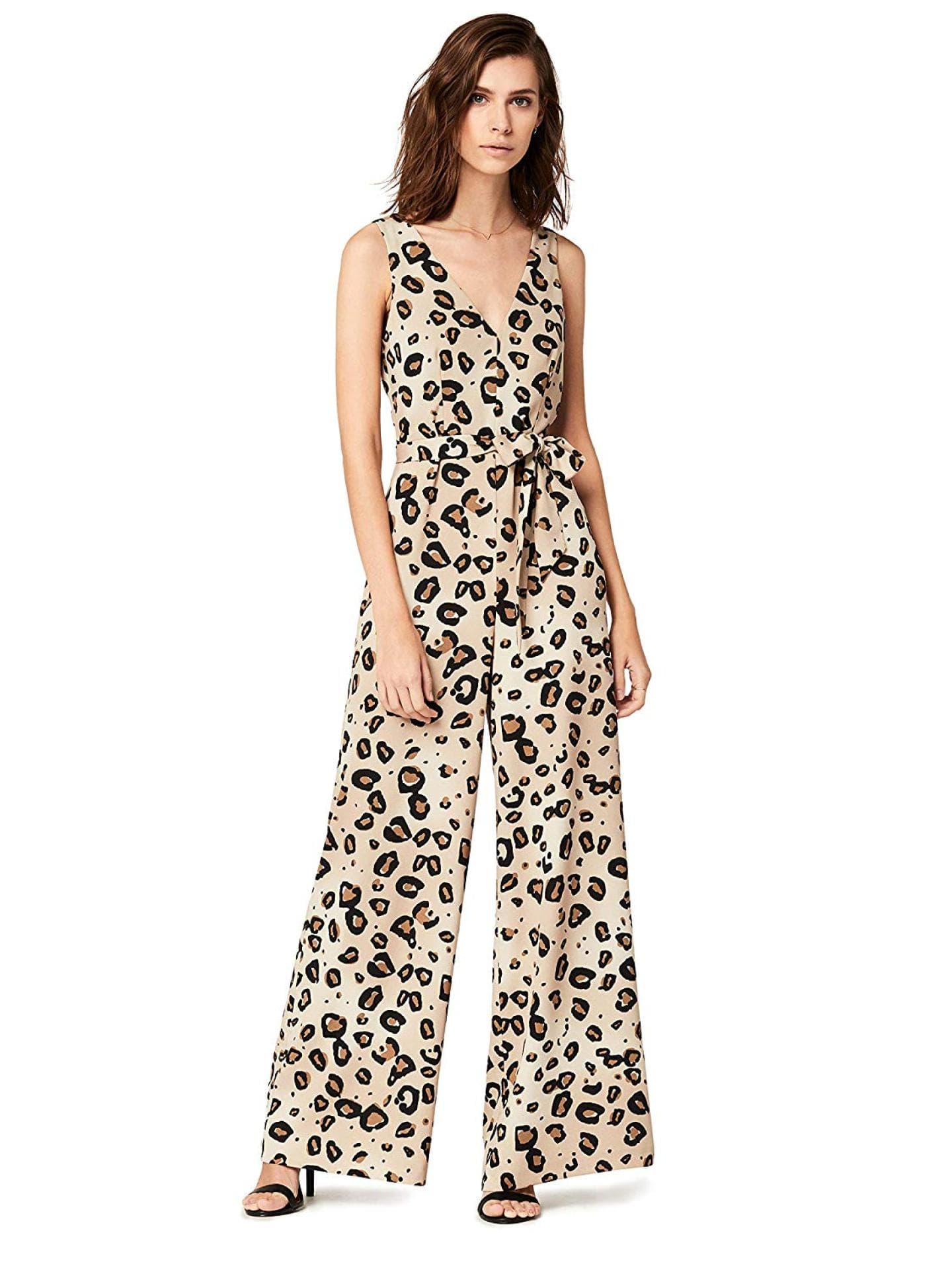Jumpsuit mit Animal Print