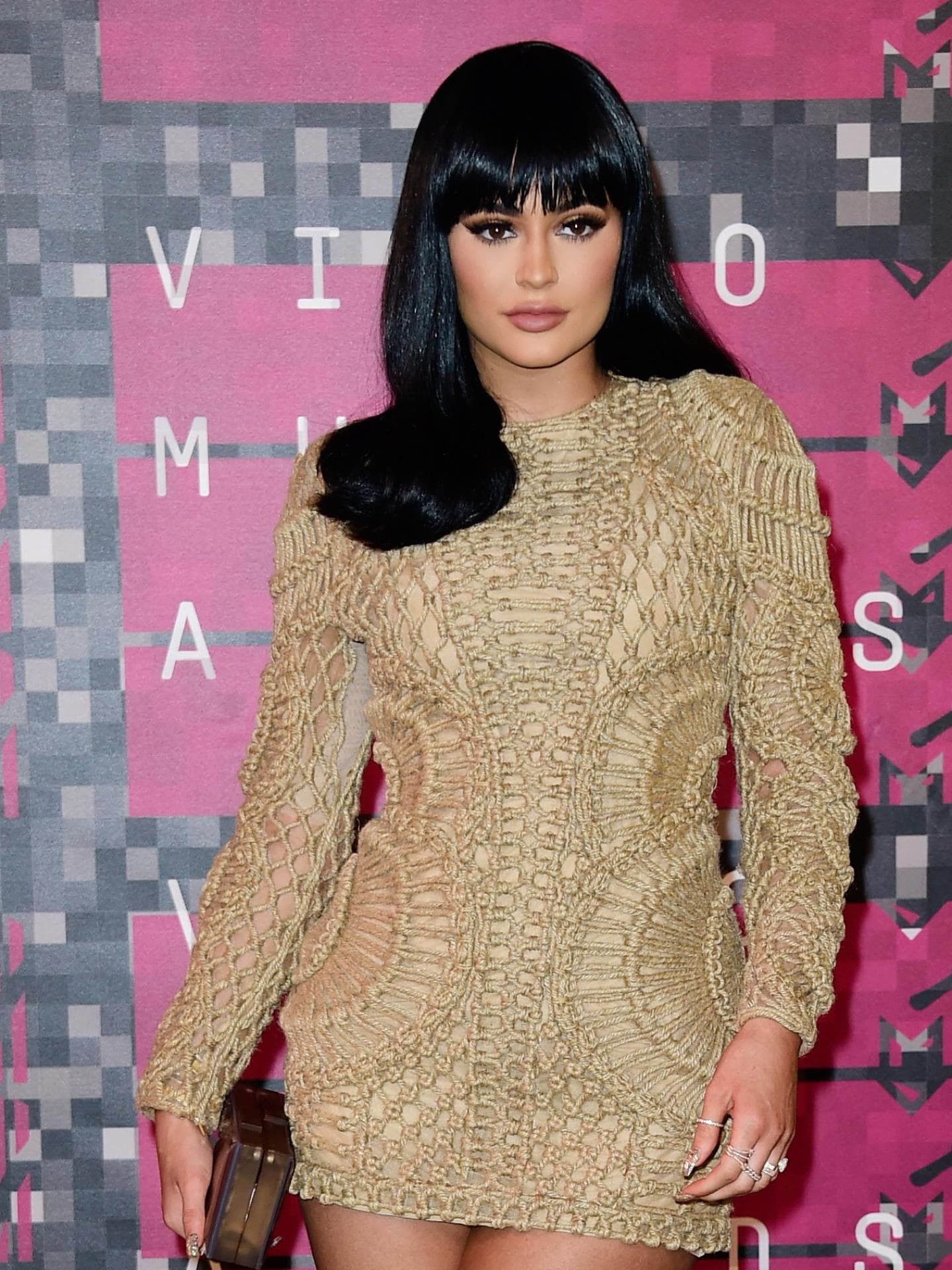 Kylie Jenner mit Pony