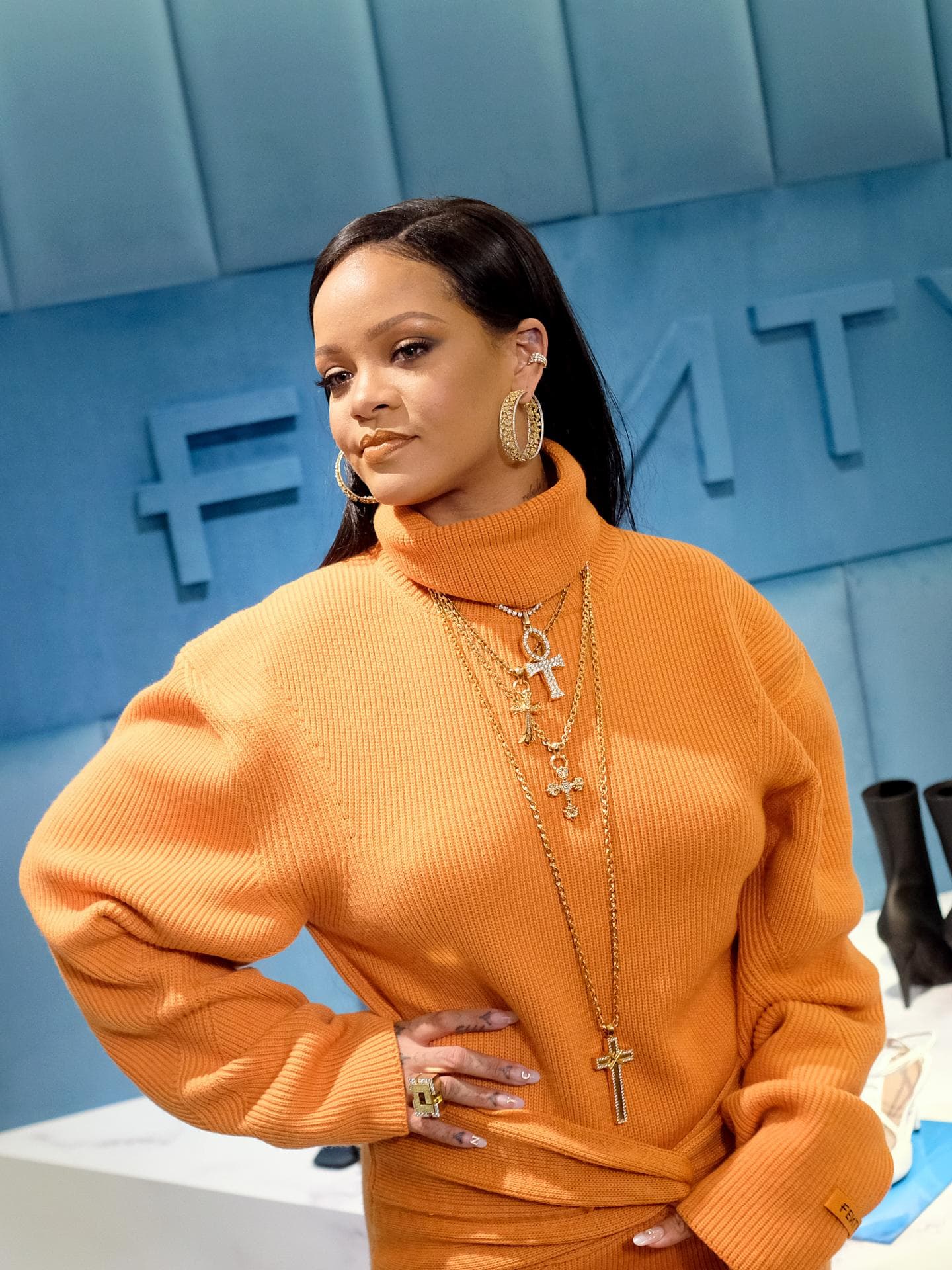 Rihanna Helix Piercing