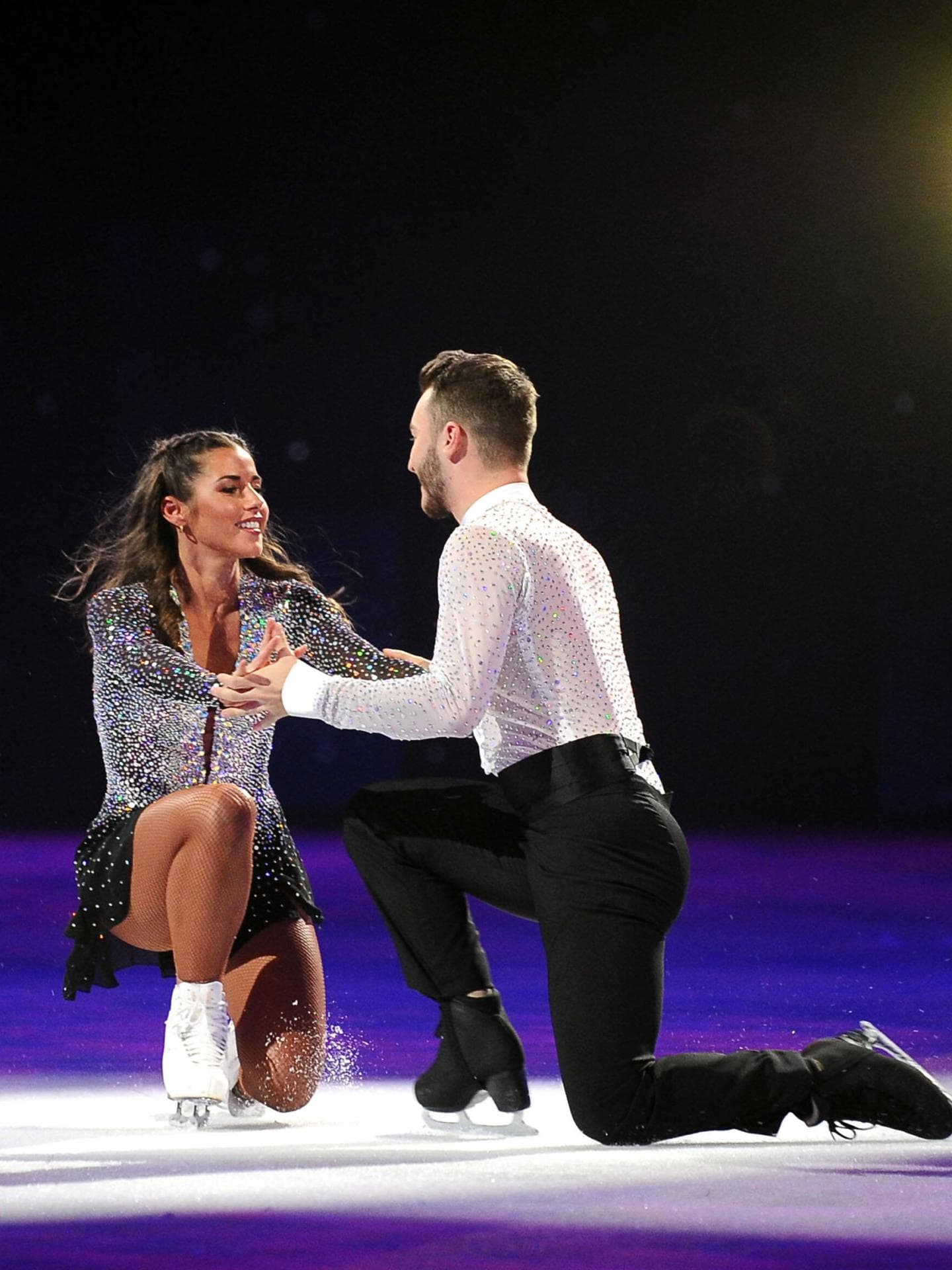 Joti Polizoakis und Sarah Lombardi