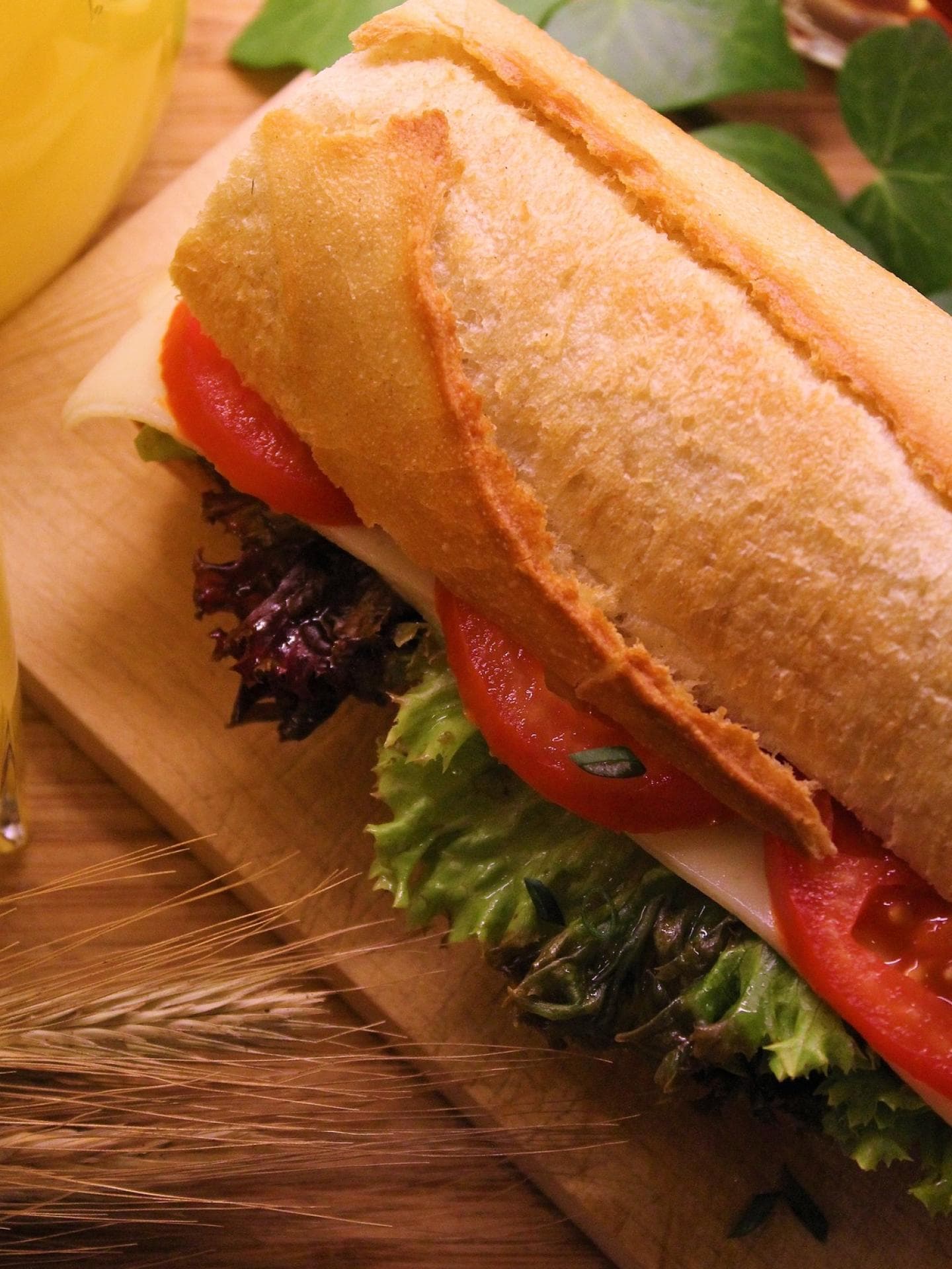 Belegtes Brot Brötchen