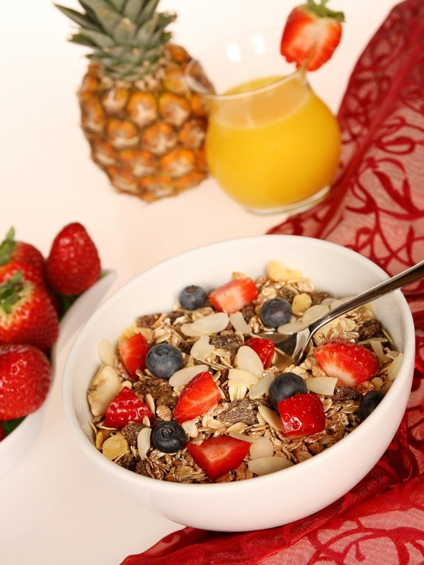 Müsli mit Obst