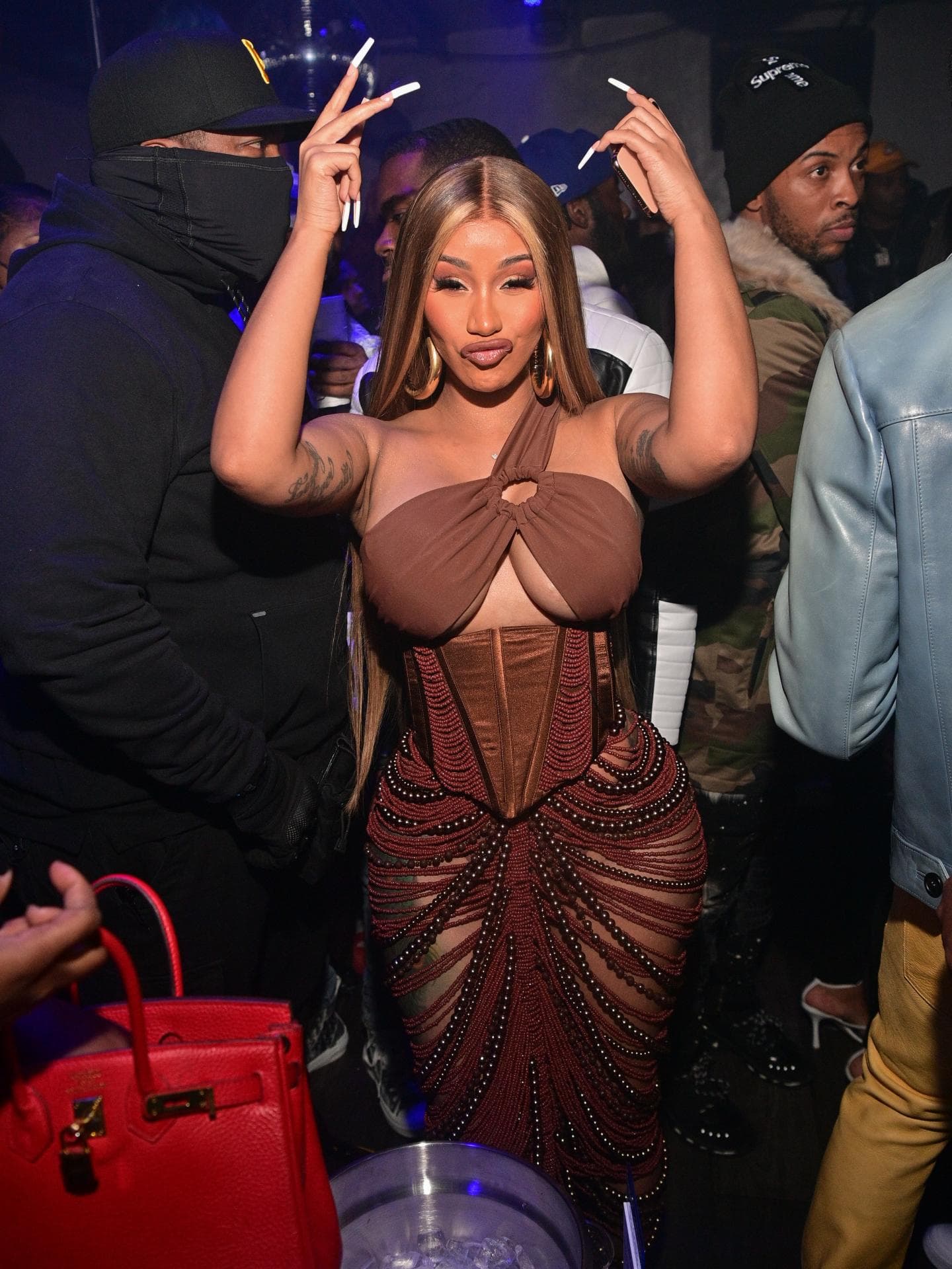 Cardi B. auf Party