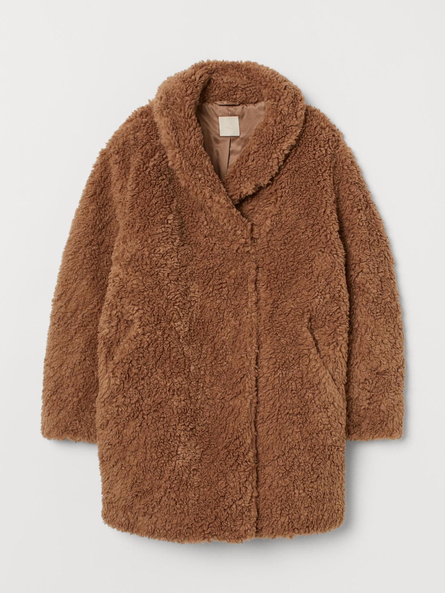 Teddyjacke H&M braun