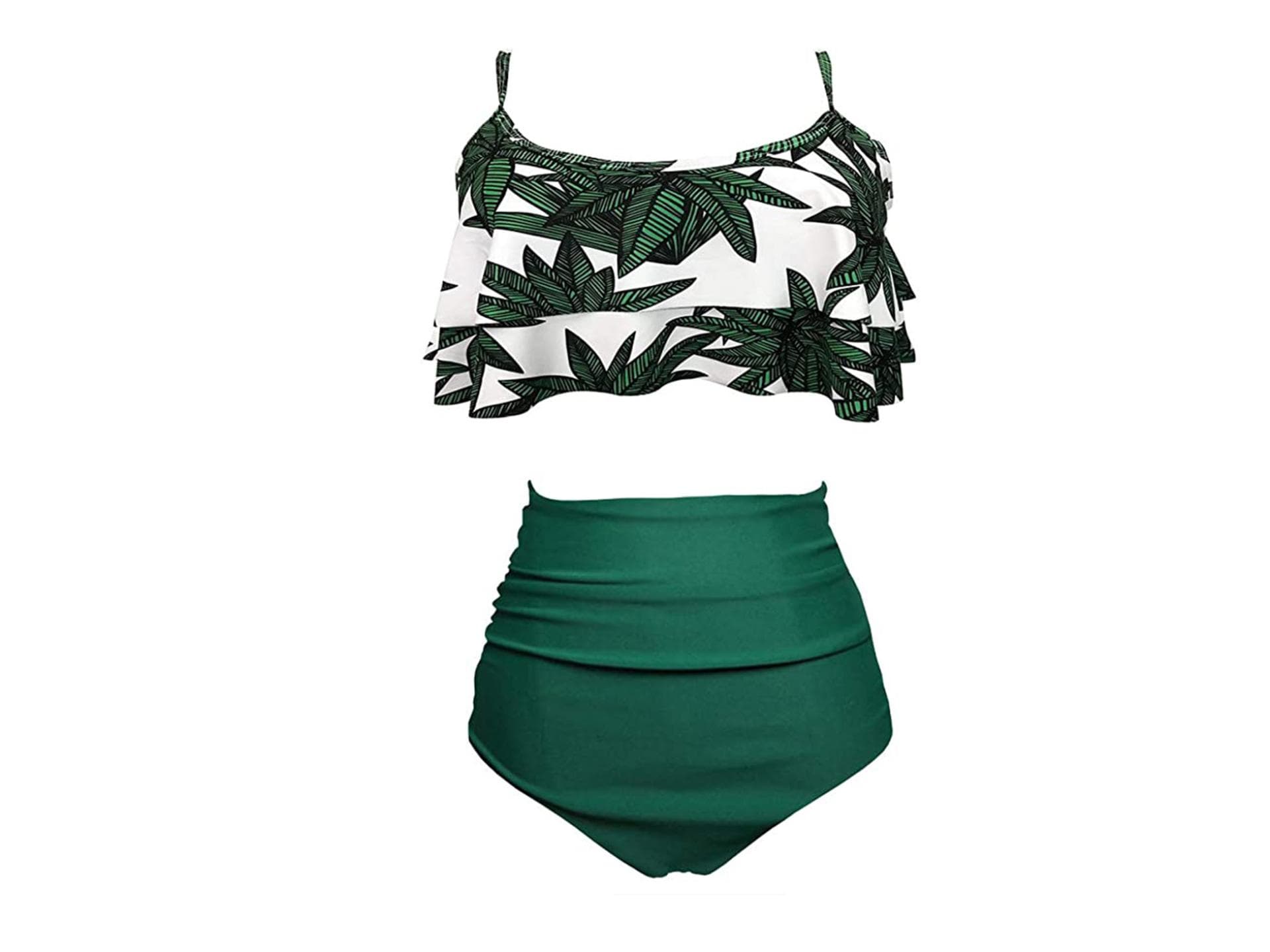 Bikini mit Bambus-Muster