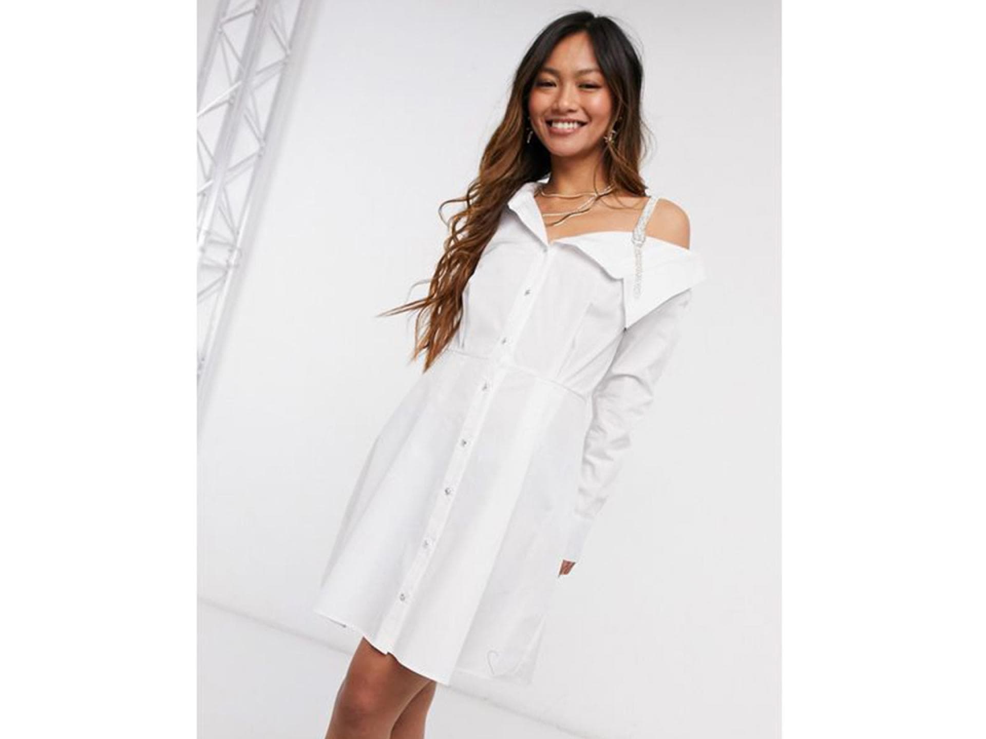 Weißes Kleid von River Island