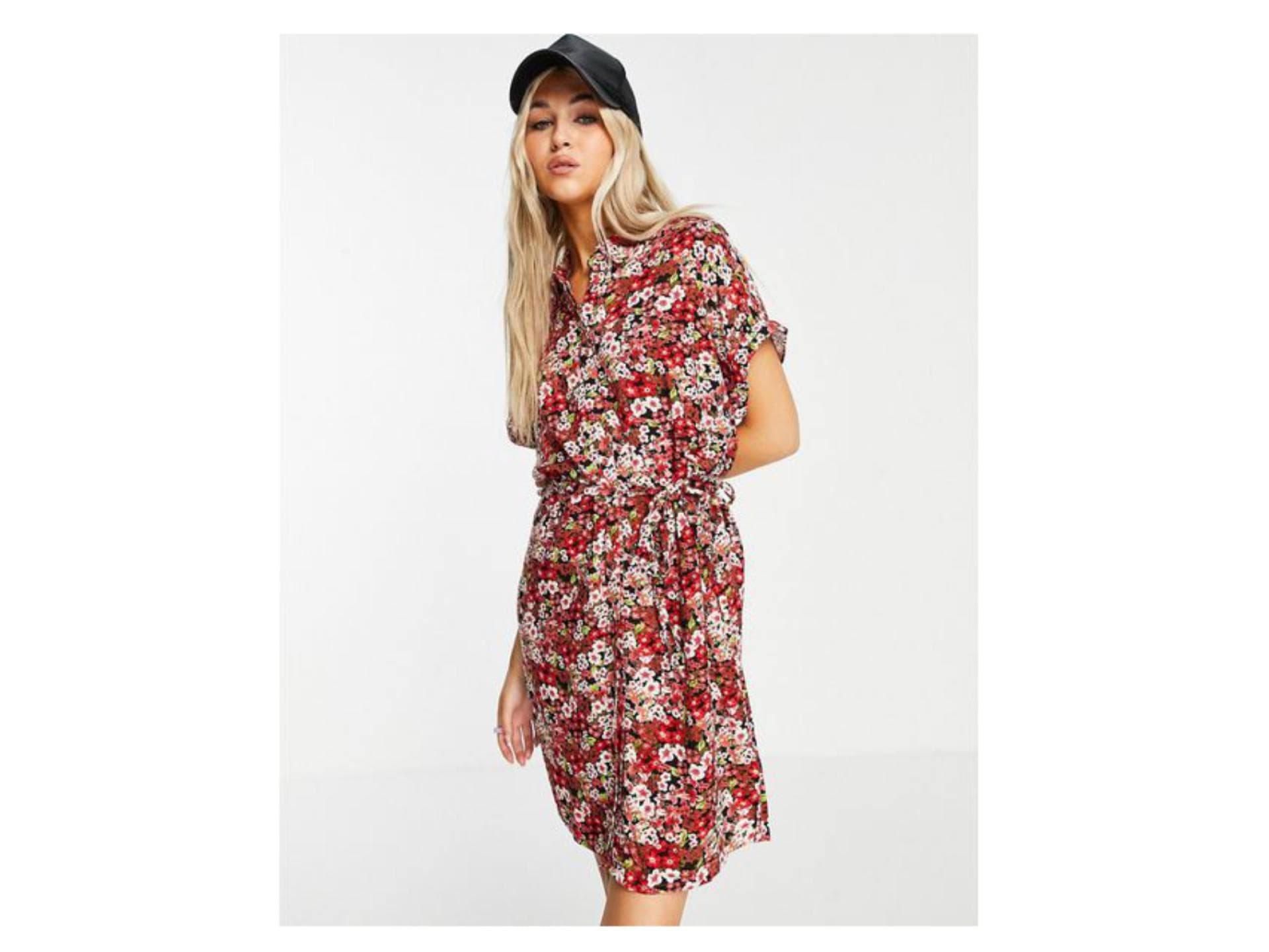 Hemdkleid floral