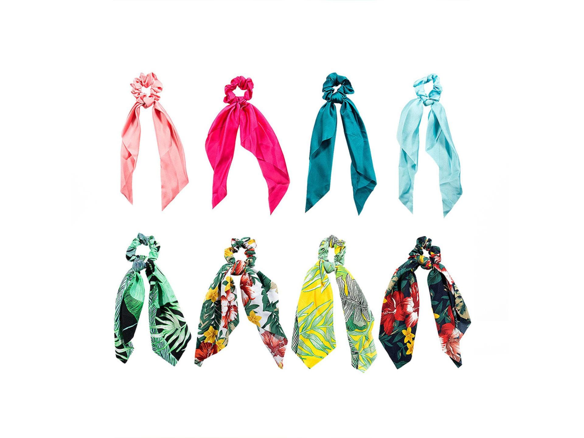 Scrunchies mit Schleife